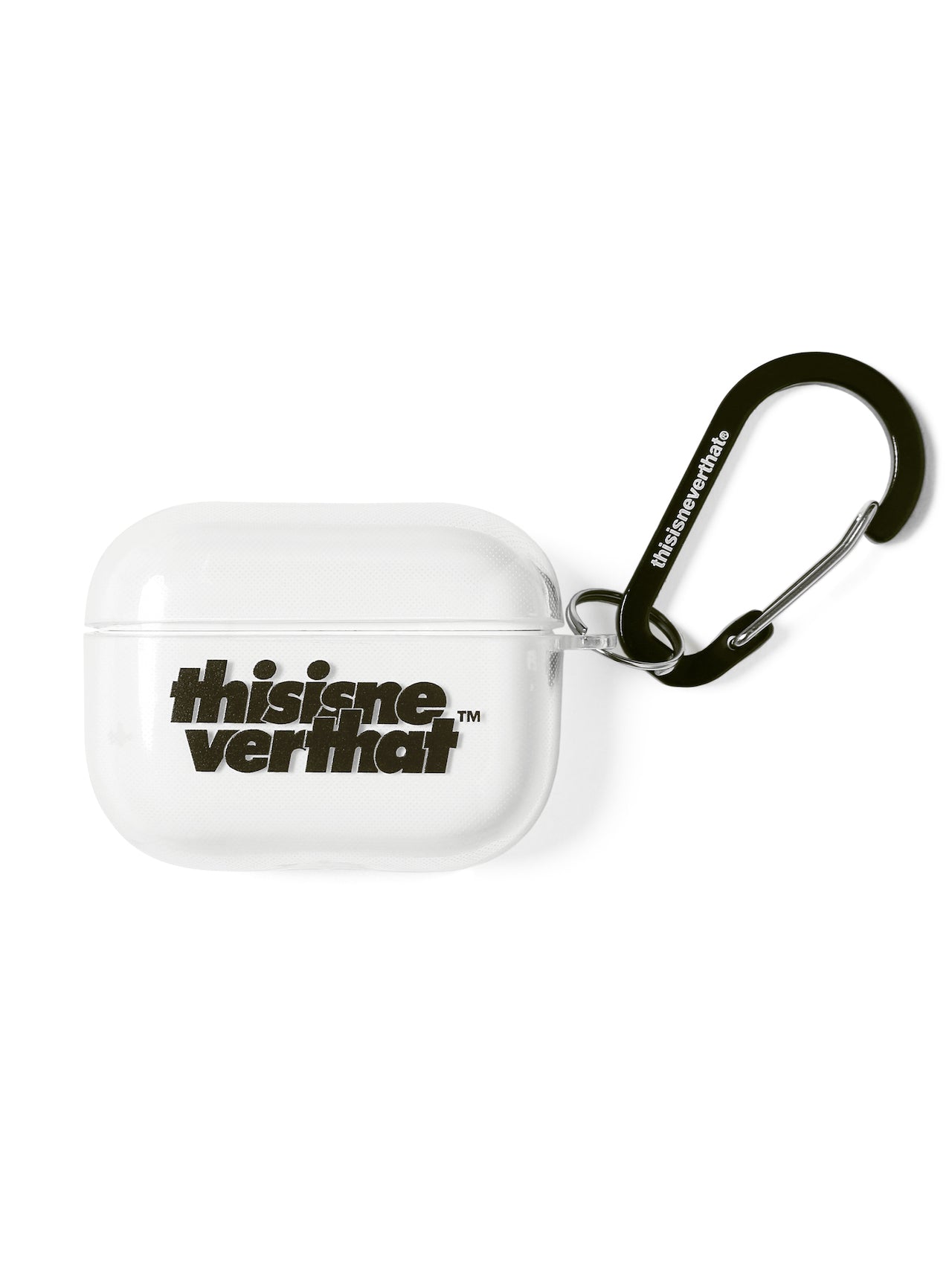thisisneverthat - OL-Logo AirPods Pro 1 Case (Clear) product image 1 | TRAB K-Fashion Australia