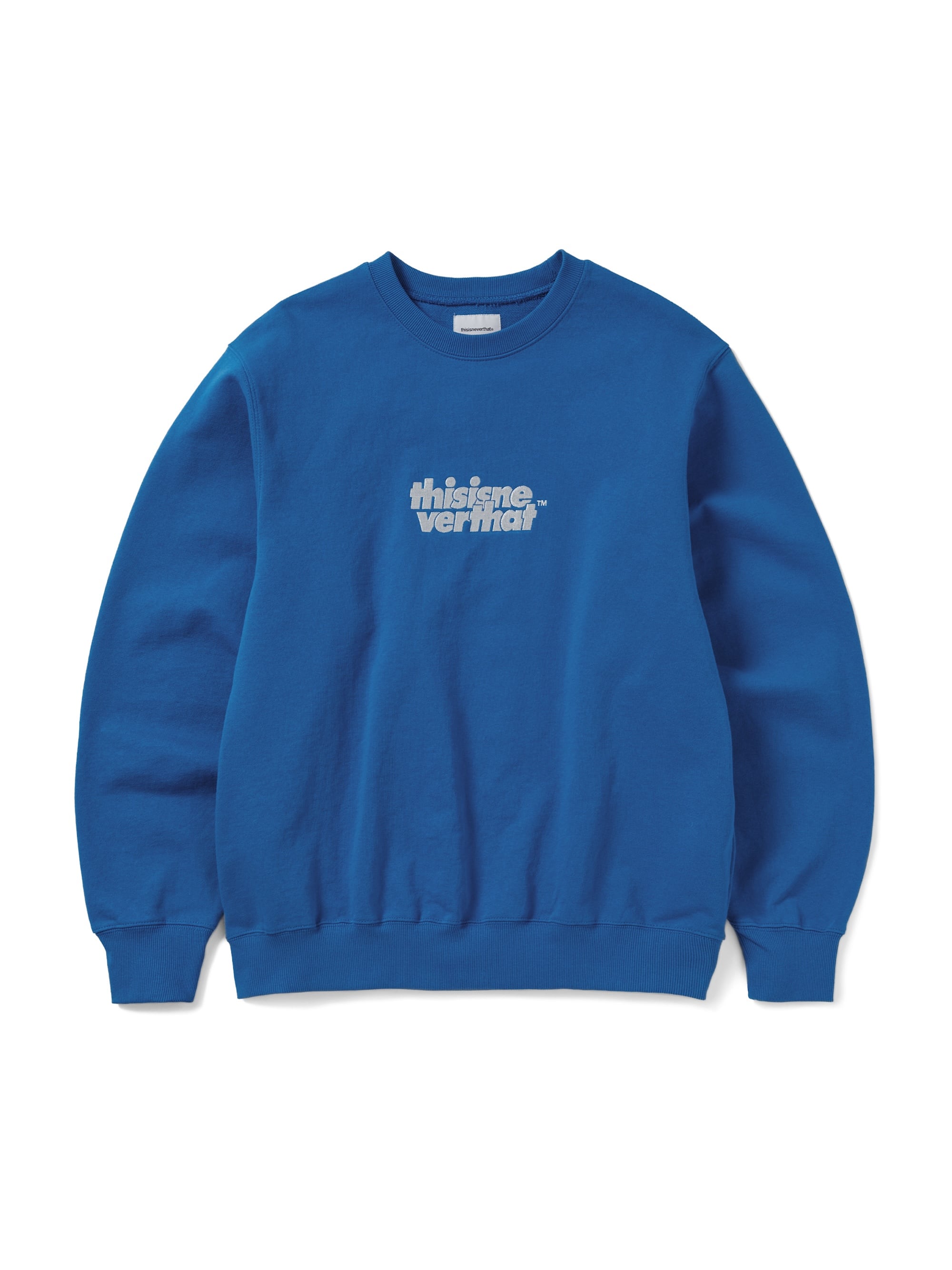 thisisneverthat - OL-Logo Crewneck (Blue) product image 1 | TRAB K-Fashion Australia