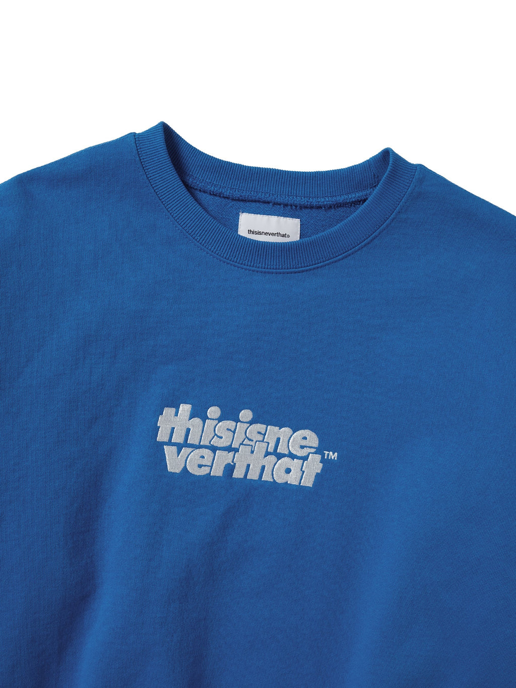thisisneverthat - OL-Logo Crewneck (Blue) product image 2 | TRAB K-Fashion Australia