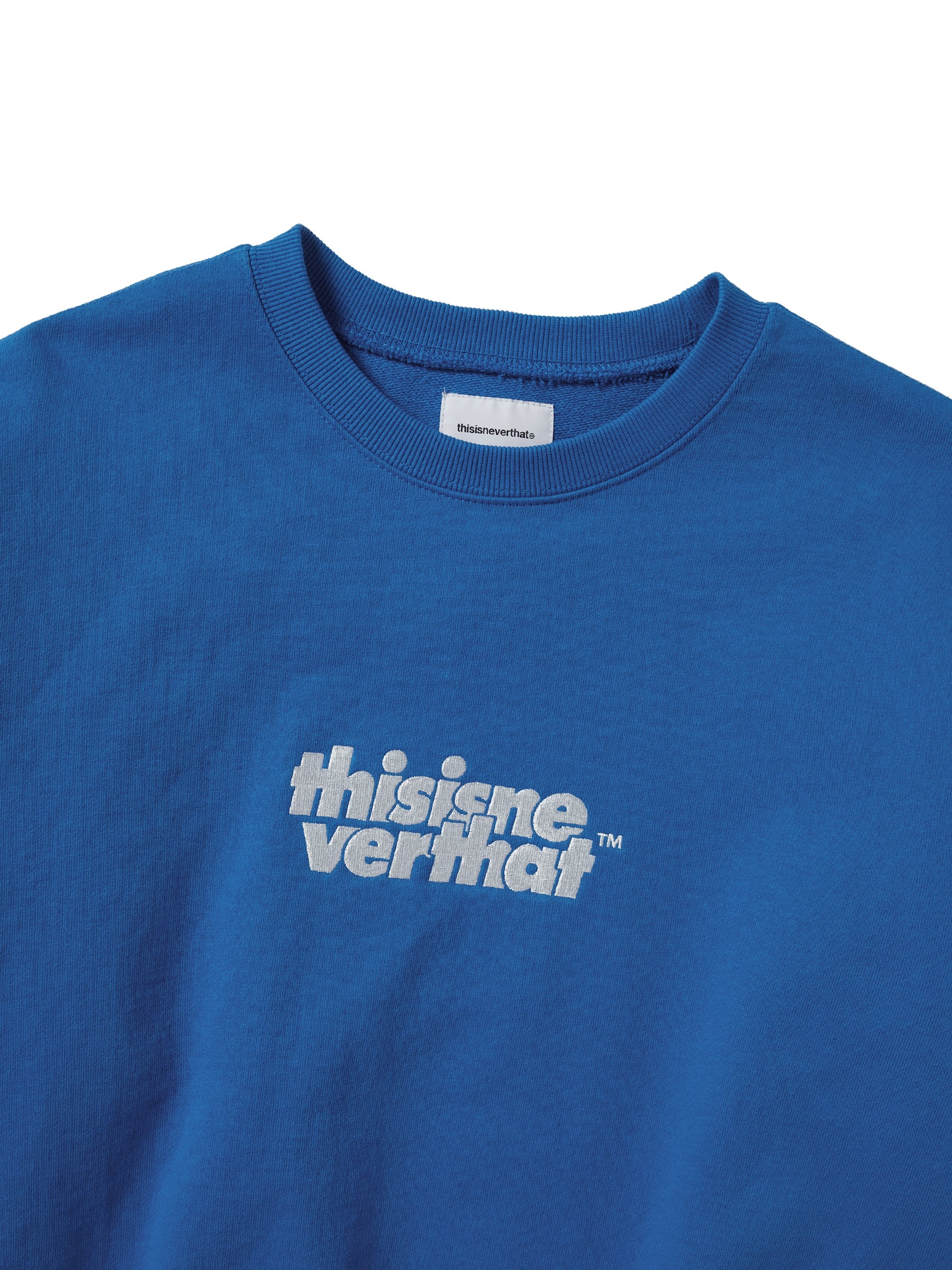 thisisneverthat - OL-Logo Crewneck (Blue) product image 2 | TRAB K-Fashion Australia