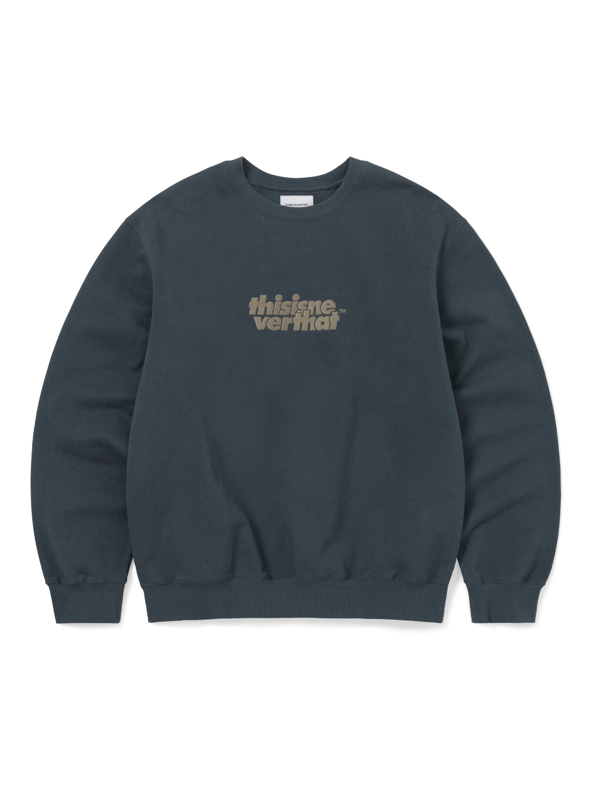 thisisneverthat - OL-Logo Crewneck (Faded Navy) product image 1 | TRAB K-Fashion Australia
