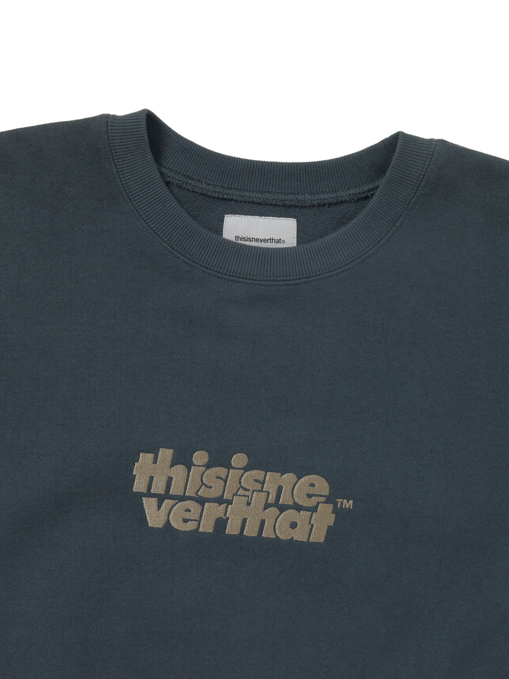 thisisneverthat - OL-Logo Crewneck (Faded Navy) product image 2 | TRAB K-Fashion Australia