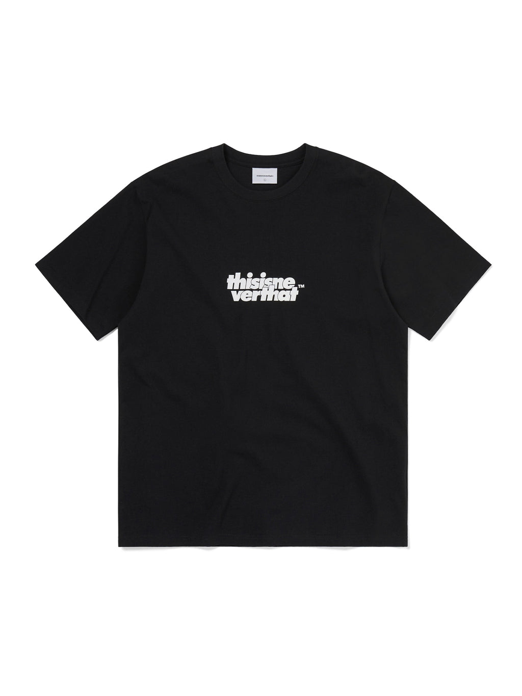 thisisneverthat - OL-Logo Tee (Black) product image 1 | TRAB K-Fashion Australia