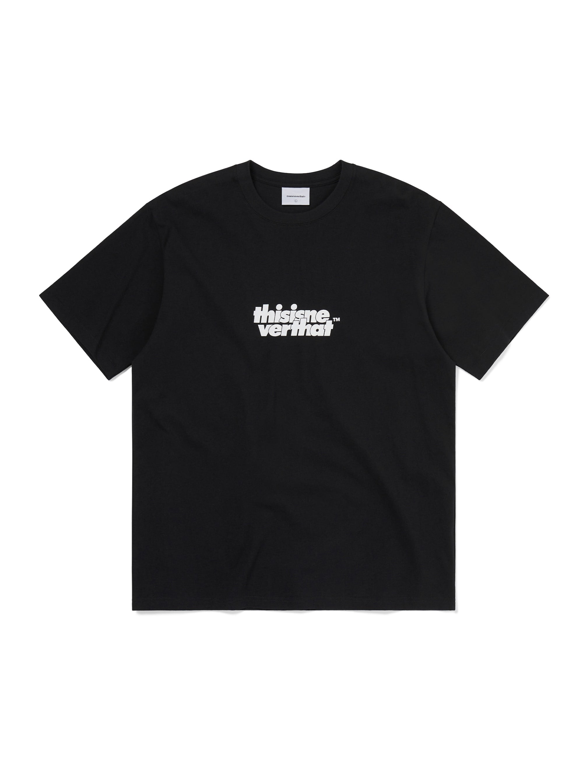 thisisneverthat - OL-Logo Tee (Black) product image 1 | TRAB K-Fashion Australia