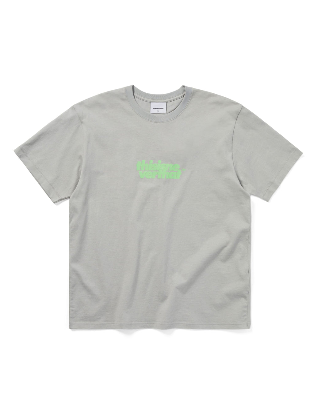 thisisneverthat - OL-Logo Tee (Grey) product image 1 | TRAB K-Fashion Australia