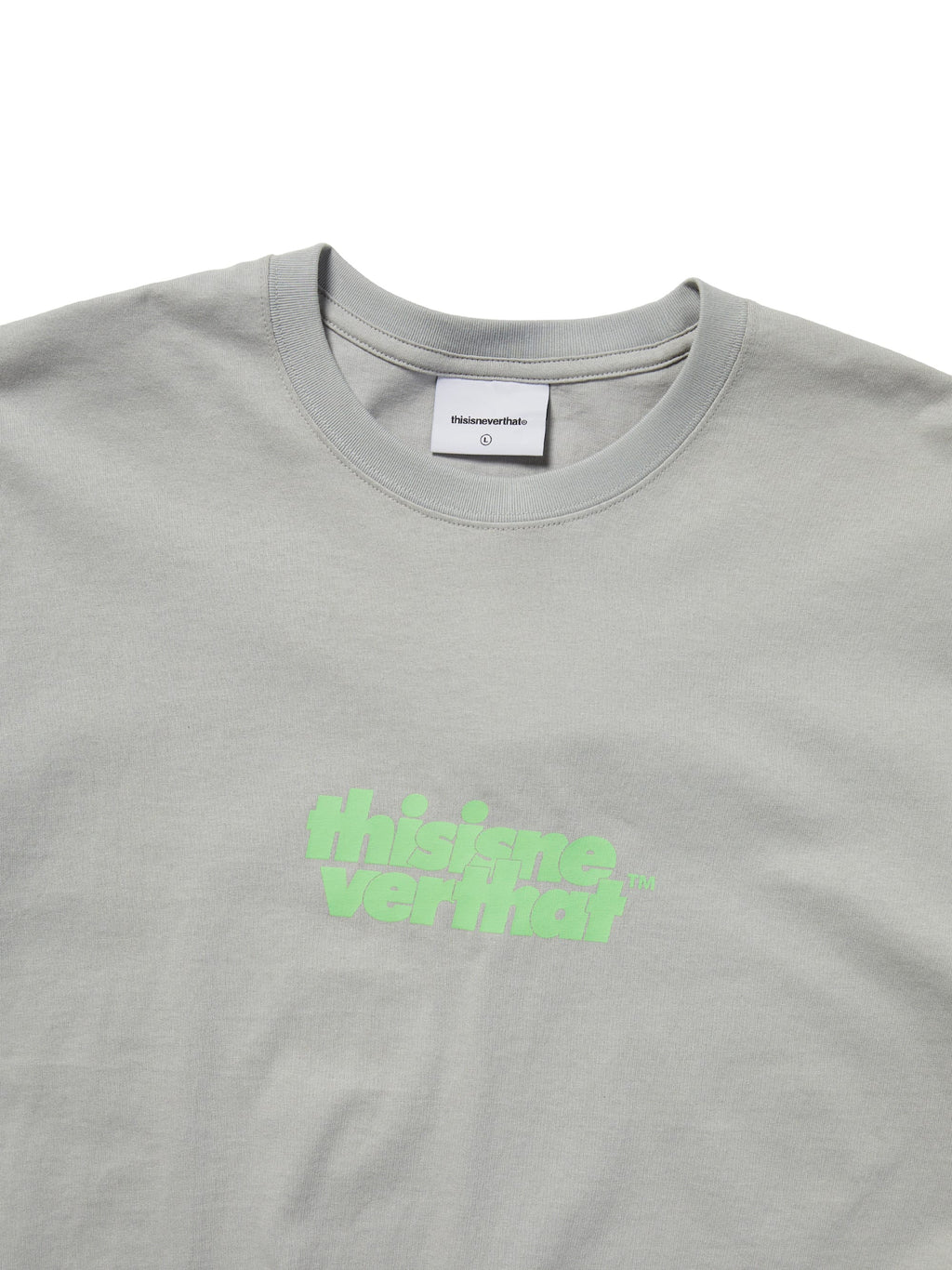 thisisneverthat - OL-Logo Tee (Grey) product image 2 | TRAB K-Fashion Australia