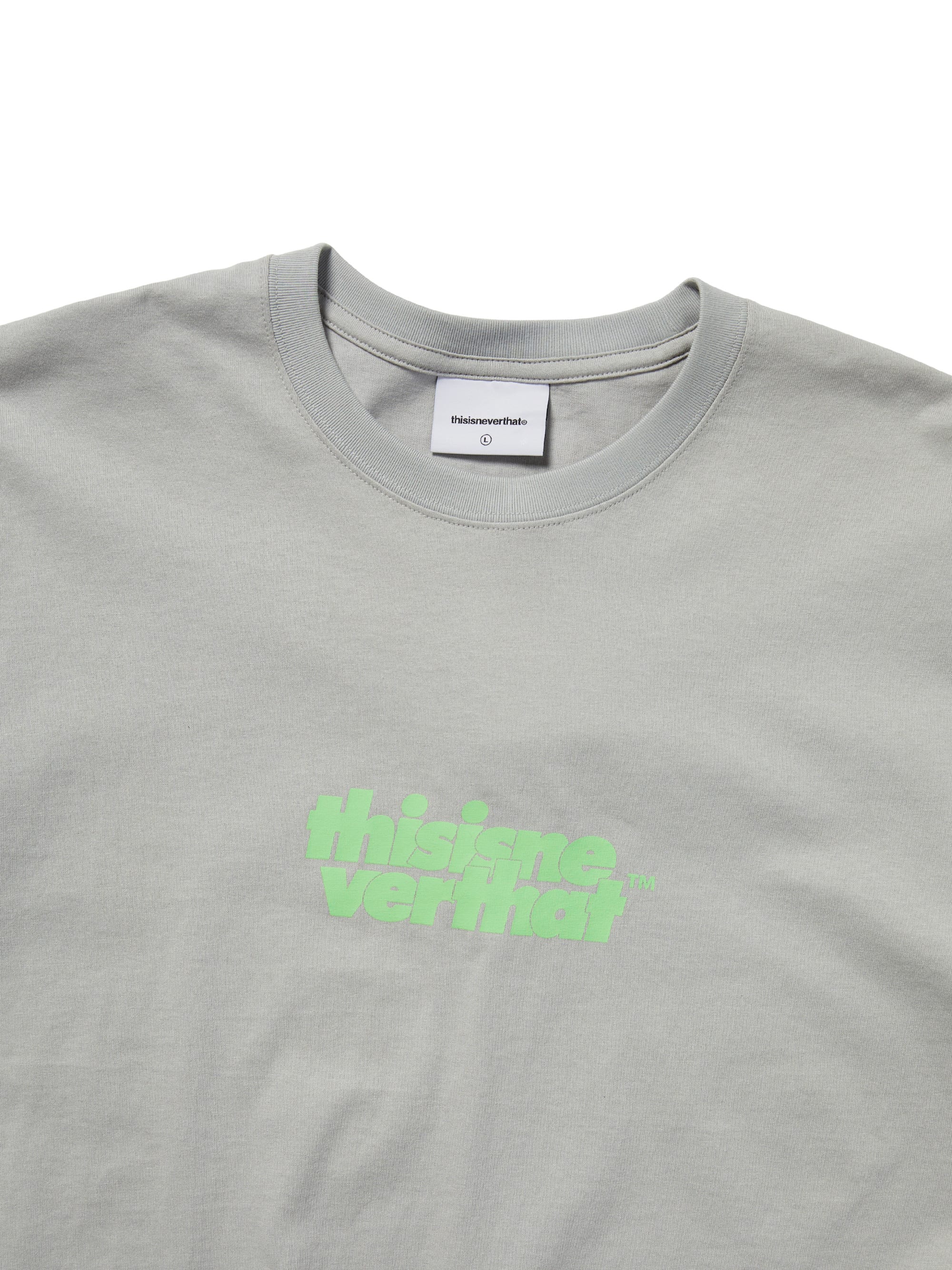 thisisneverthat - OL-Logo Tee (Grey) product image 2 | TRAB K-Fashion Australia