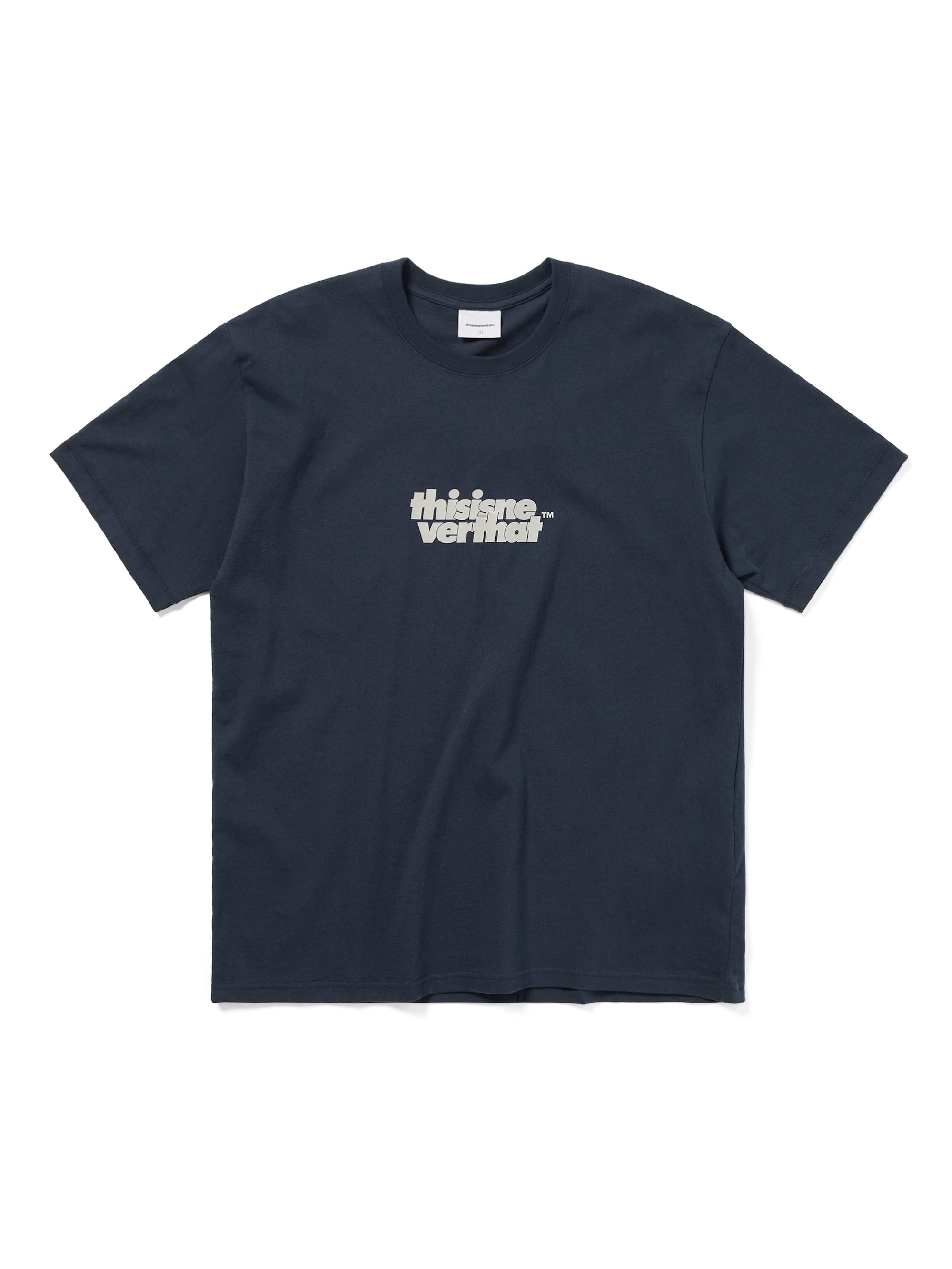 thisisneverthat - OL-Logo Tee (Navy) product image 1 | TRAB K-Fashion Australia