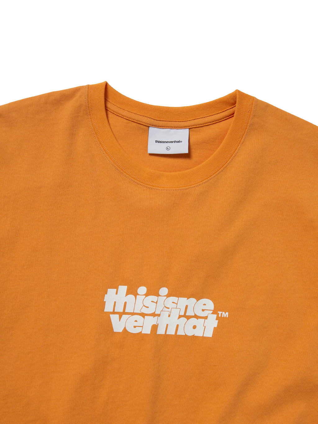 thisisneverthat - OL-Logo Tee (Orange) product image 2 | TRAB K-Fashion Australia