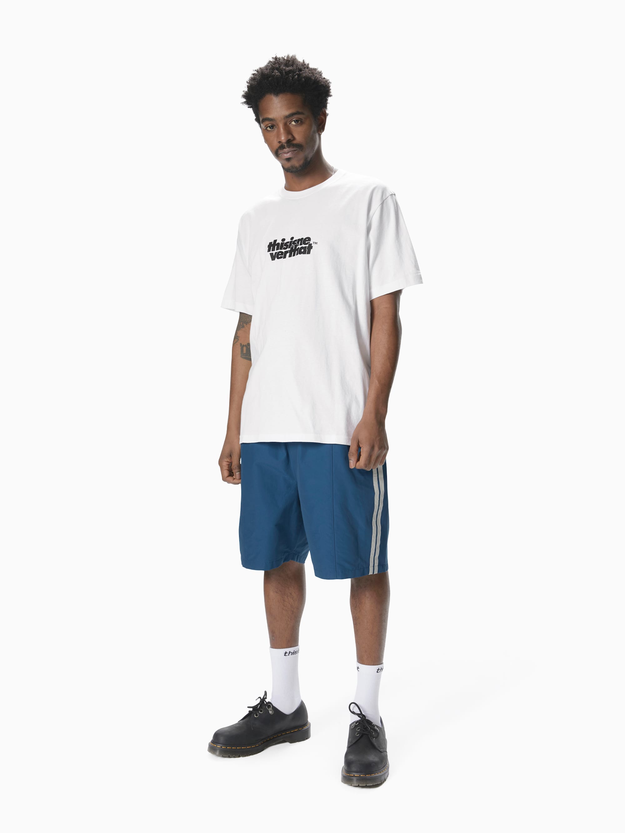 thisisneverthat - OL-Logo Tee (White) product image 4 | TRAB K-Fashion Australia