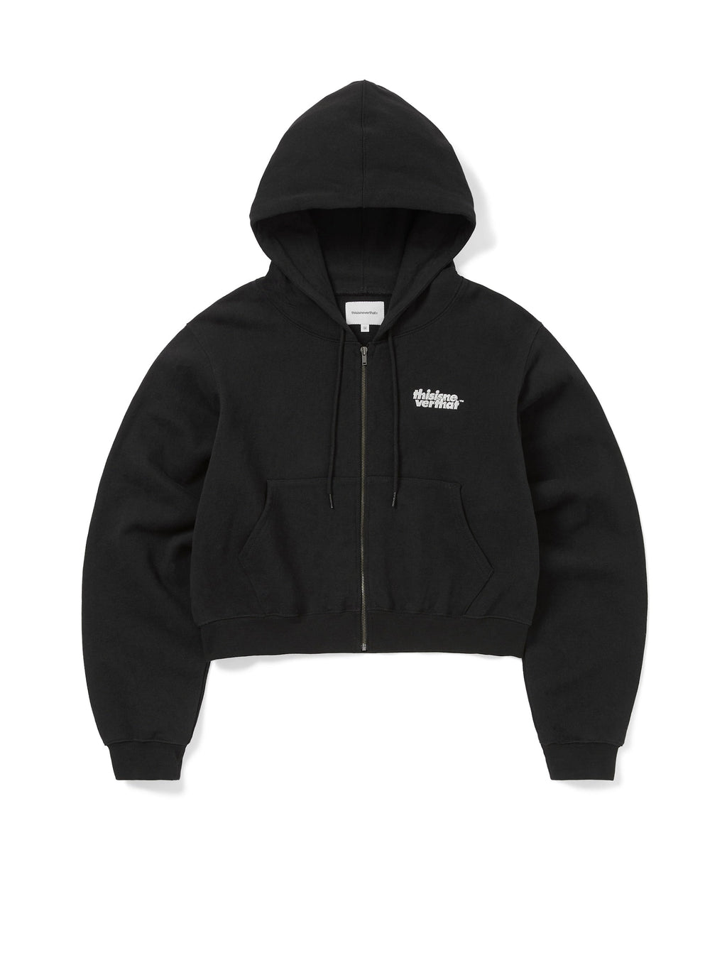 thisisneverthat - OL-Logo W Zip Up Hoodie (Black) product image 1 | TRAB K-Fashion Australia