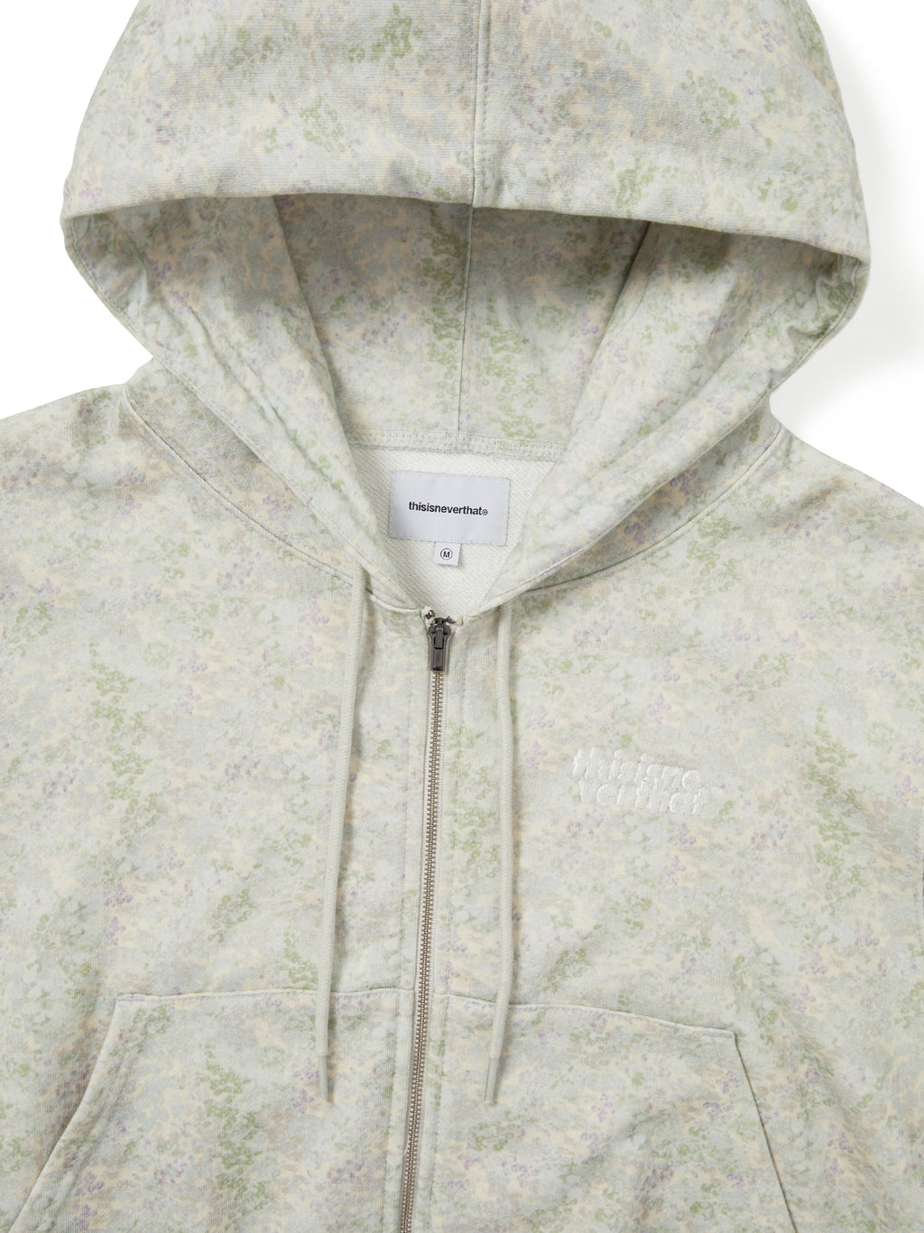 thisisneverthat - OL-Logo W Zip Up Hoodie (Ivory) product image 2 | TRAB K-Fashion Australia