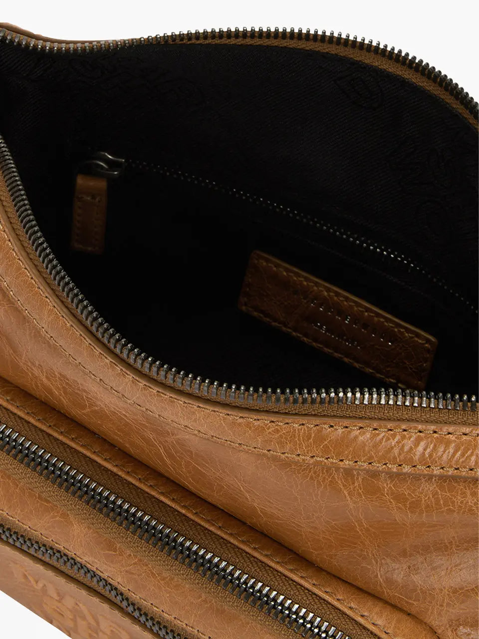 Marge Sherwood - Outpocket Hobo Mini (Soft Camel Pull-Up Crinkle) product image 10 | TRAB K-Fashion Australia