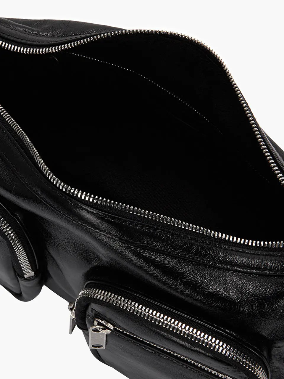 Marge Sherwood - Outpocket Hobo (Black Glossy Plain) product image 8 | TRAB K-Fashion Australia