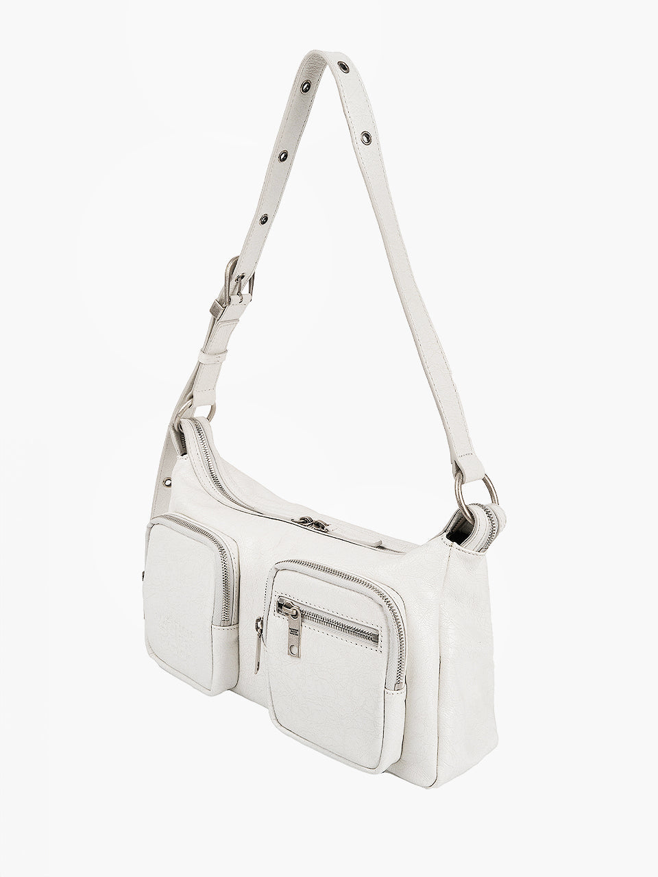 Marge Sherwood - Outpocket Hobo (Off White Cracked) product image 3 | TRAB K-Fashion Australia