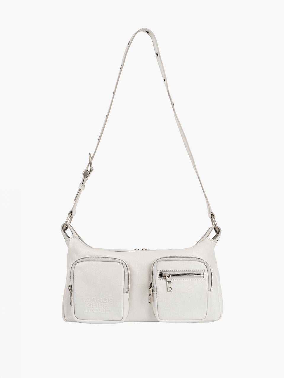 Marge Sherwood - Outpocket Hobo (Off White Cracked) product image 5 | TRAB K-Fashion Australia