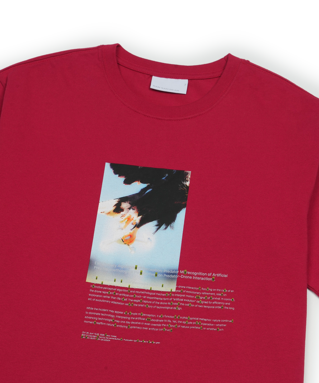 San San Gear - Over Tech T-Shirt (Red) product image 3 | TRAB K-Fashion Australia