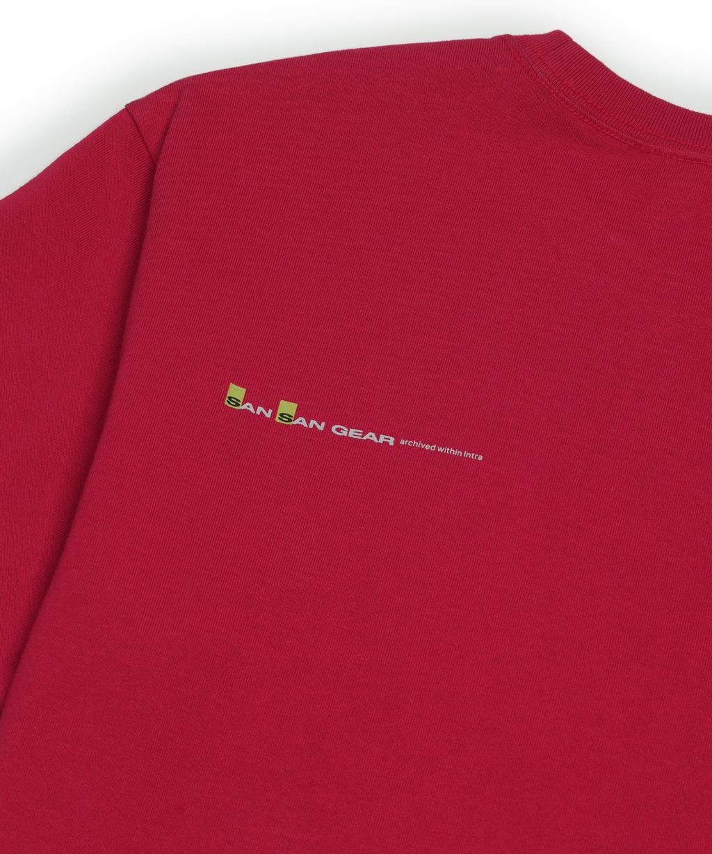 San San Gear - Over Tech T-Shirt (Red) product image 4 | TRAB K-Fashion Australia