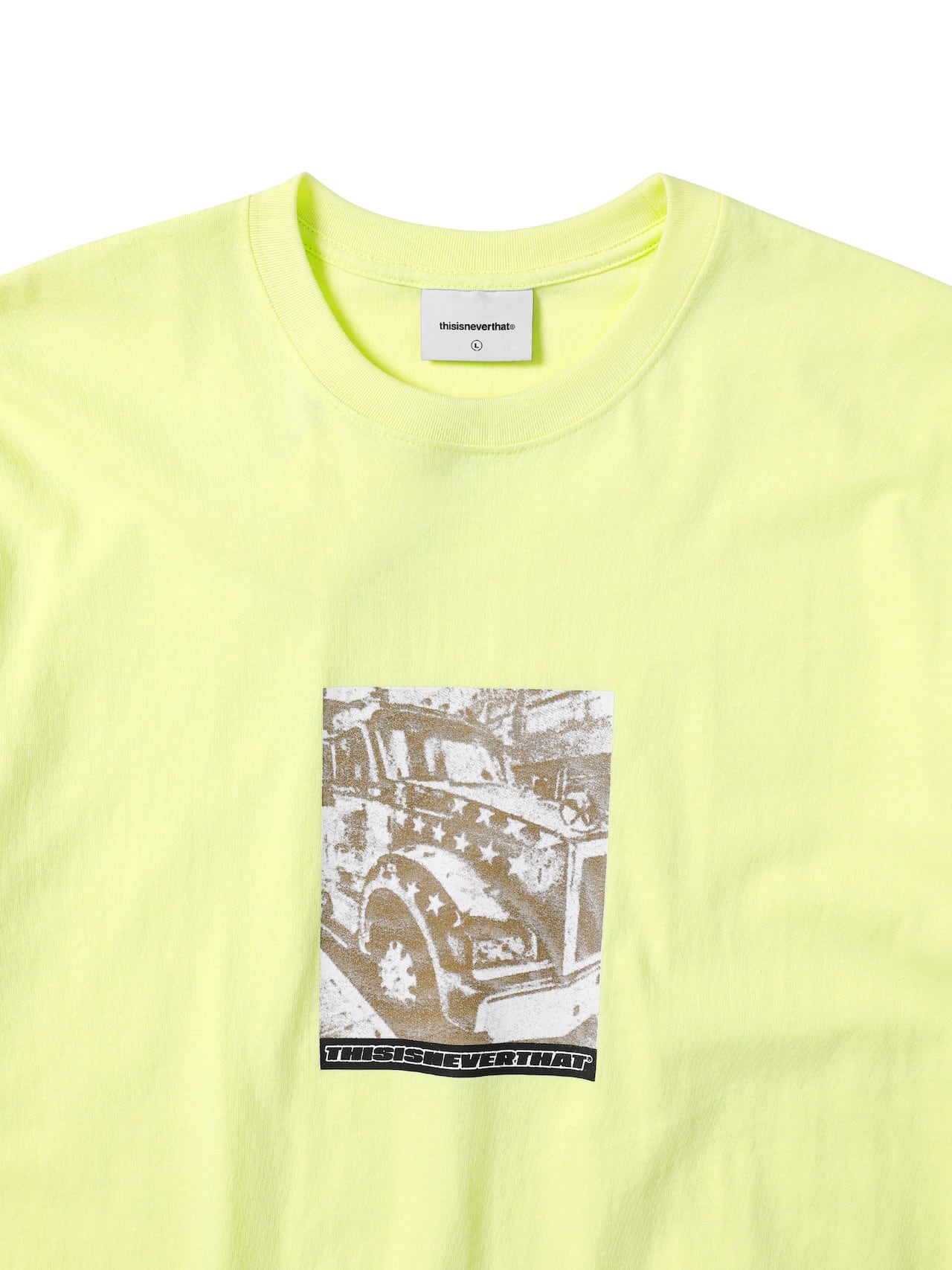 thisisneverthat - Old Truck Tee (Light Lemon) product image 2 | TRAB K-Fashion Australia