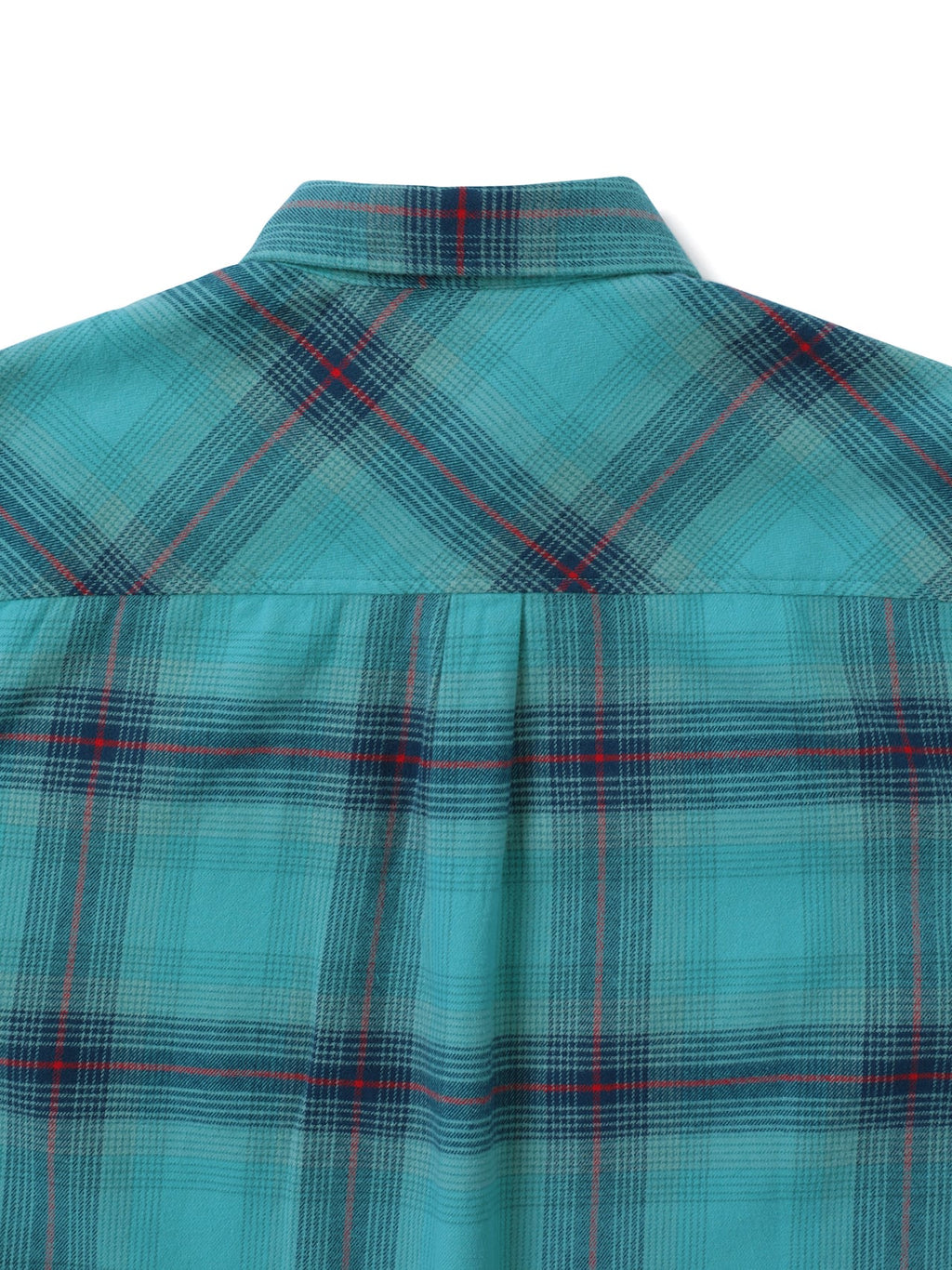 thisisneverthat - Ombre Check S/S Shirt (Green) product image 3 | TRAB K-Fashion Australia