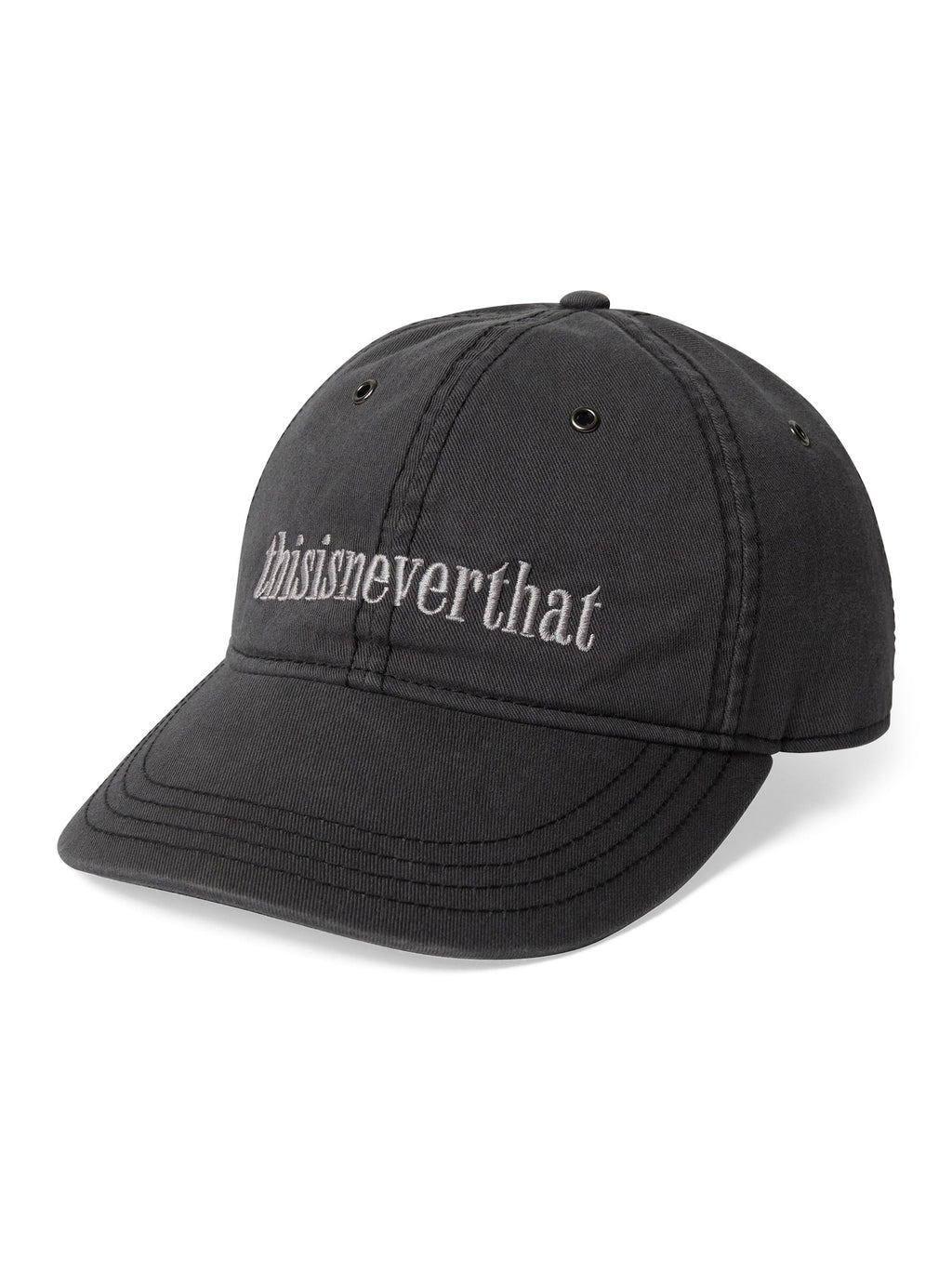 thisisneverthat - Onyx Logo Cap (Charcoal) product image 1 | TRAB K-Fashion Australia