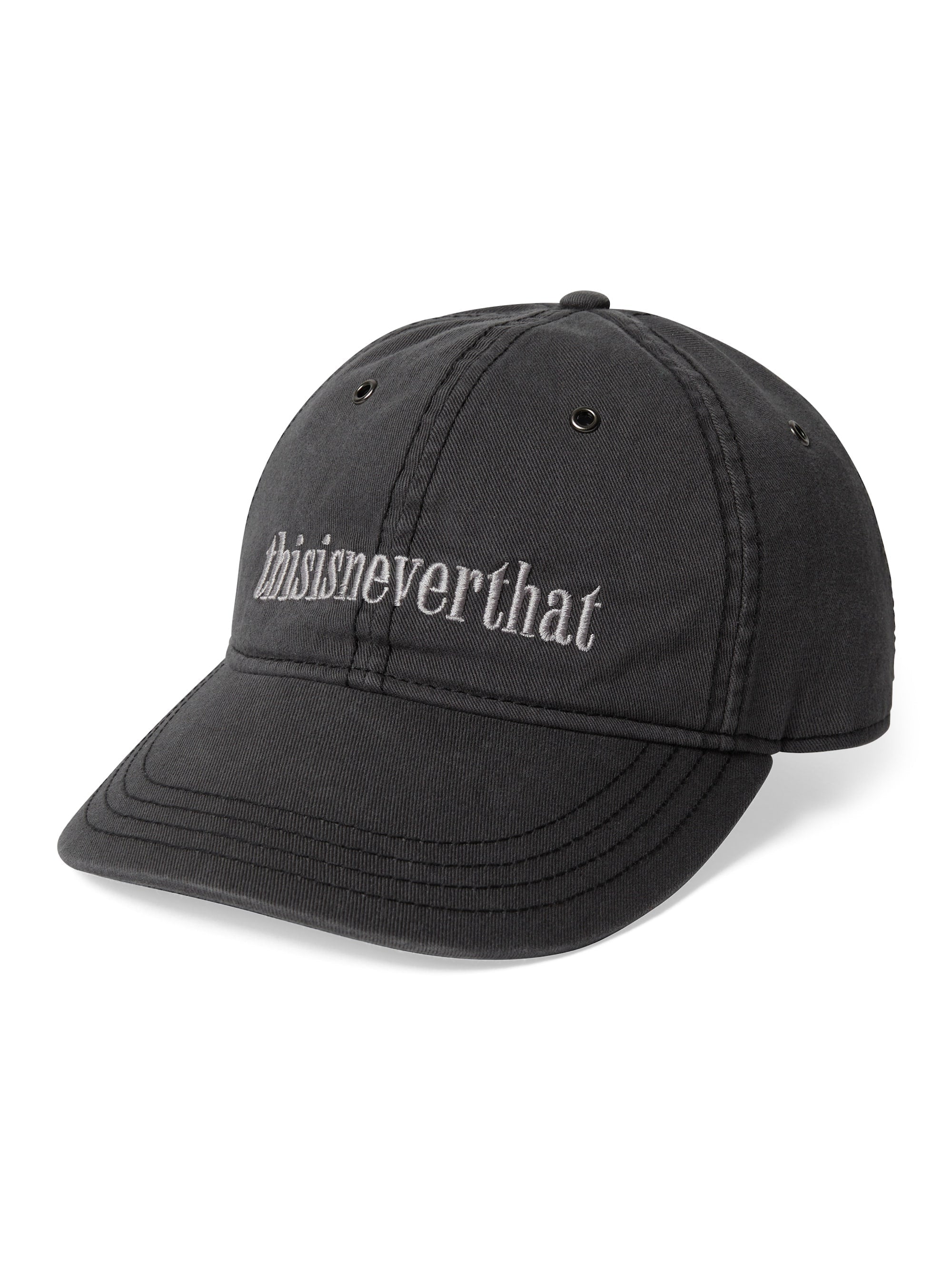 thisisneverthat - Onyx Logo Cap (Charcoal) product image 1 | TRAB K-Fashion Australia