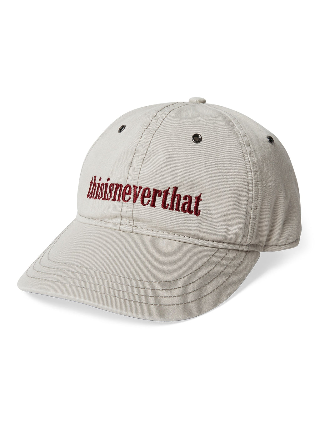thisisneverthat - Onyx Logo Cap (Off White) product image 1 | TRAB K-Fashion Australia