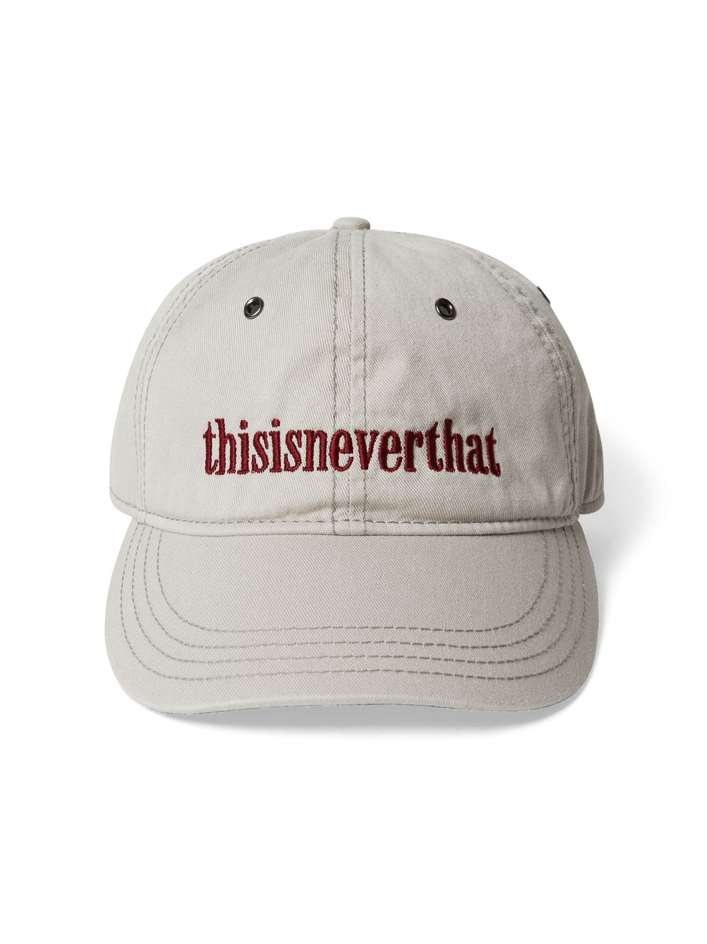 thisisneverthat - Onyx Logo Cap (Off White) product image 2 | TRAB K-Fashion Australia