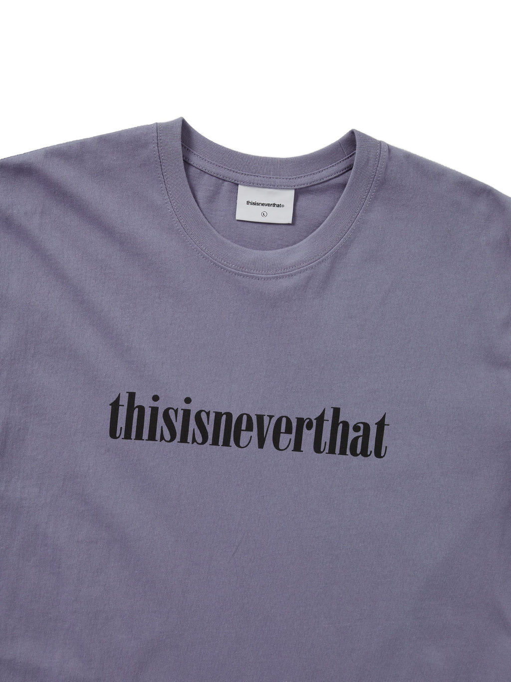 thisisneverthat - Onyx Logo Tee Purple (Grey) product image 2 | TRAB K-Fashion Australia