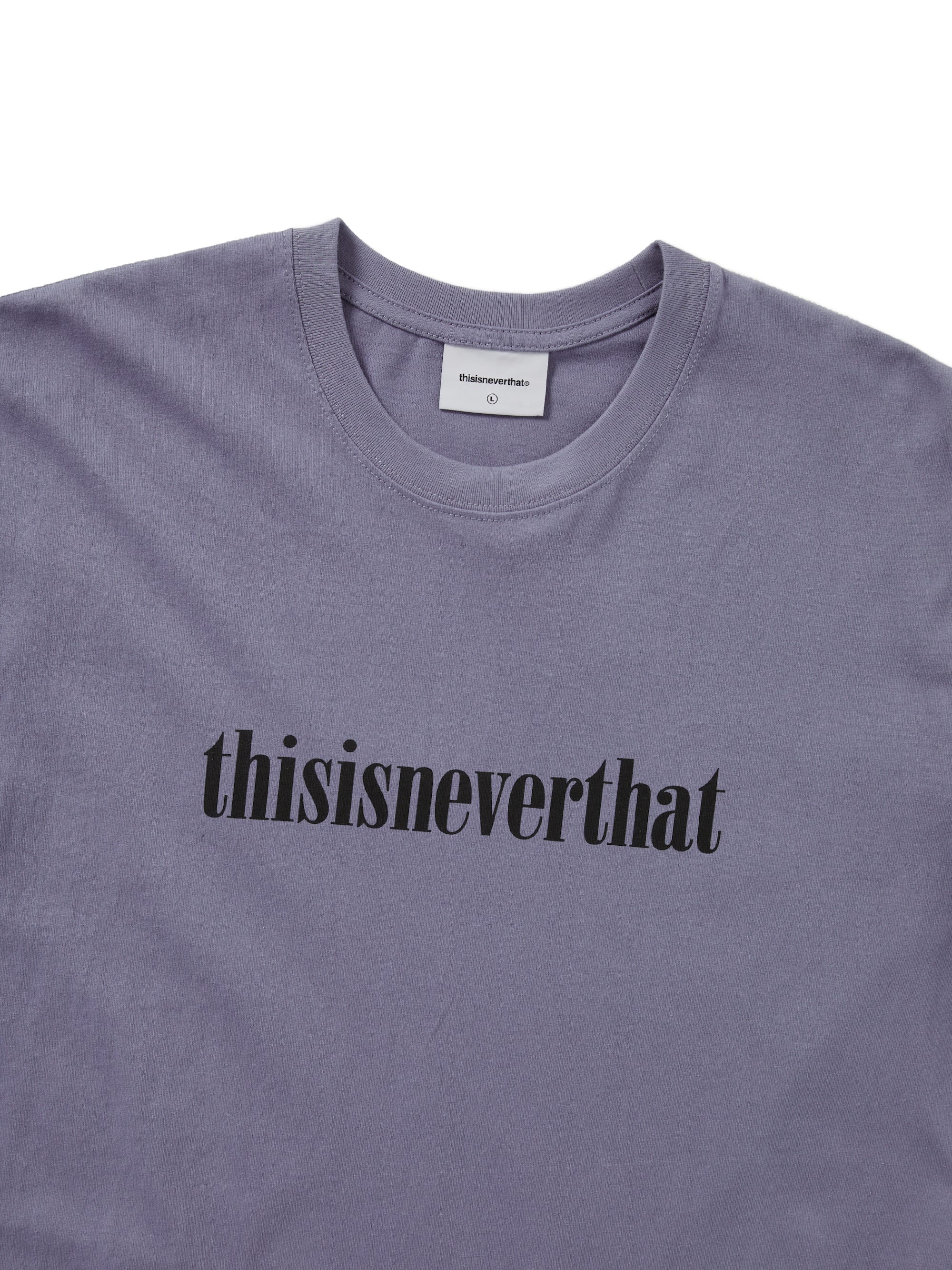 thisisneverthat - Onyx Logo Tee Purple (Grey) product image 2 | TRAB K-Fashion Australia