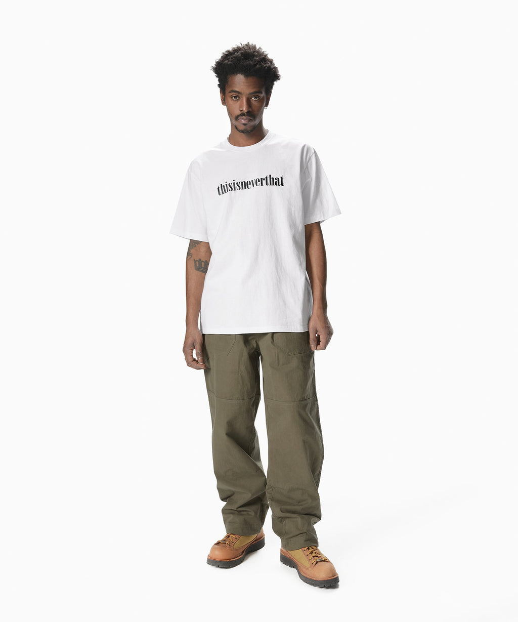 thisisneverthat - Onyx Logo Tee (White) product image 4 | TRAB K-Fashion Australia
