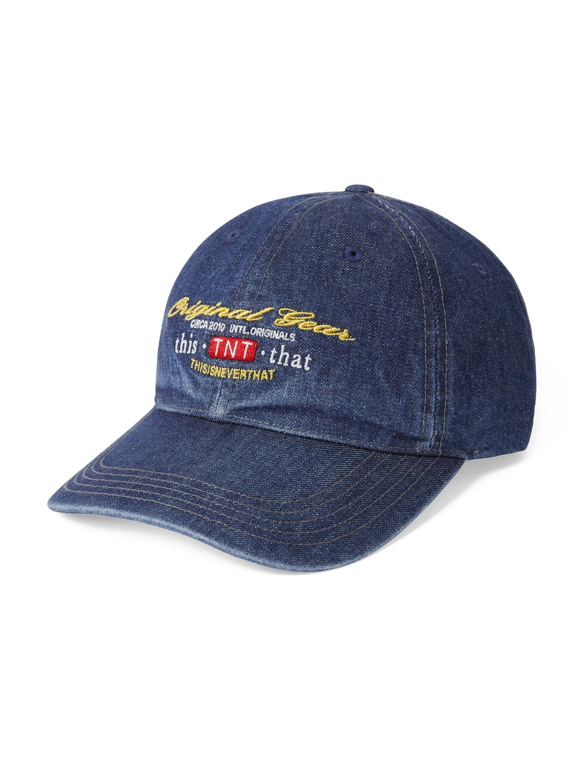 thisisneverthat - Original Gear Denim Cap (Indigo) product image 1 | TRAB K-Fashion Australia