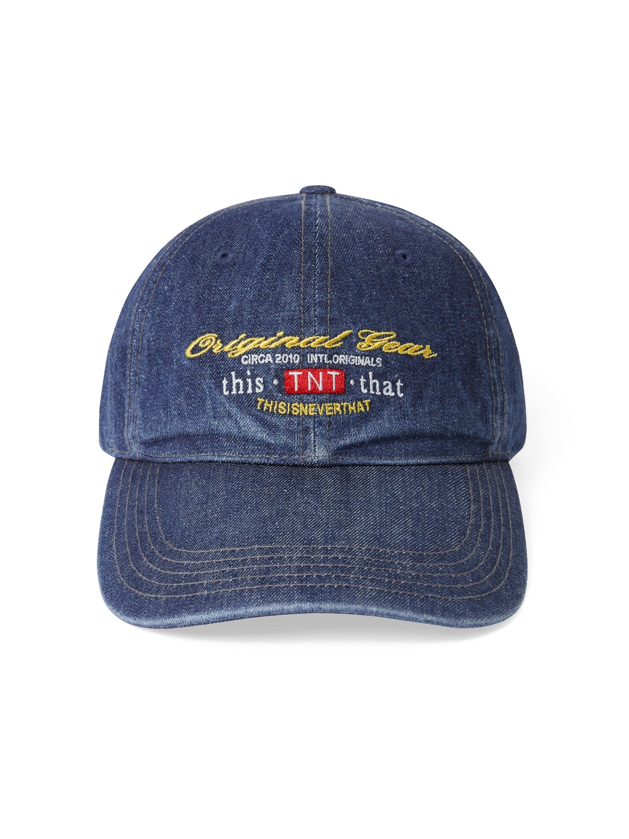 thisisneverthat - Original Gear Denim Cap (Indigo) product image 2 | TRAB K-Fashion Australia