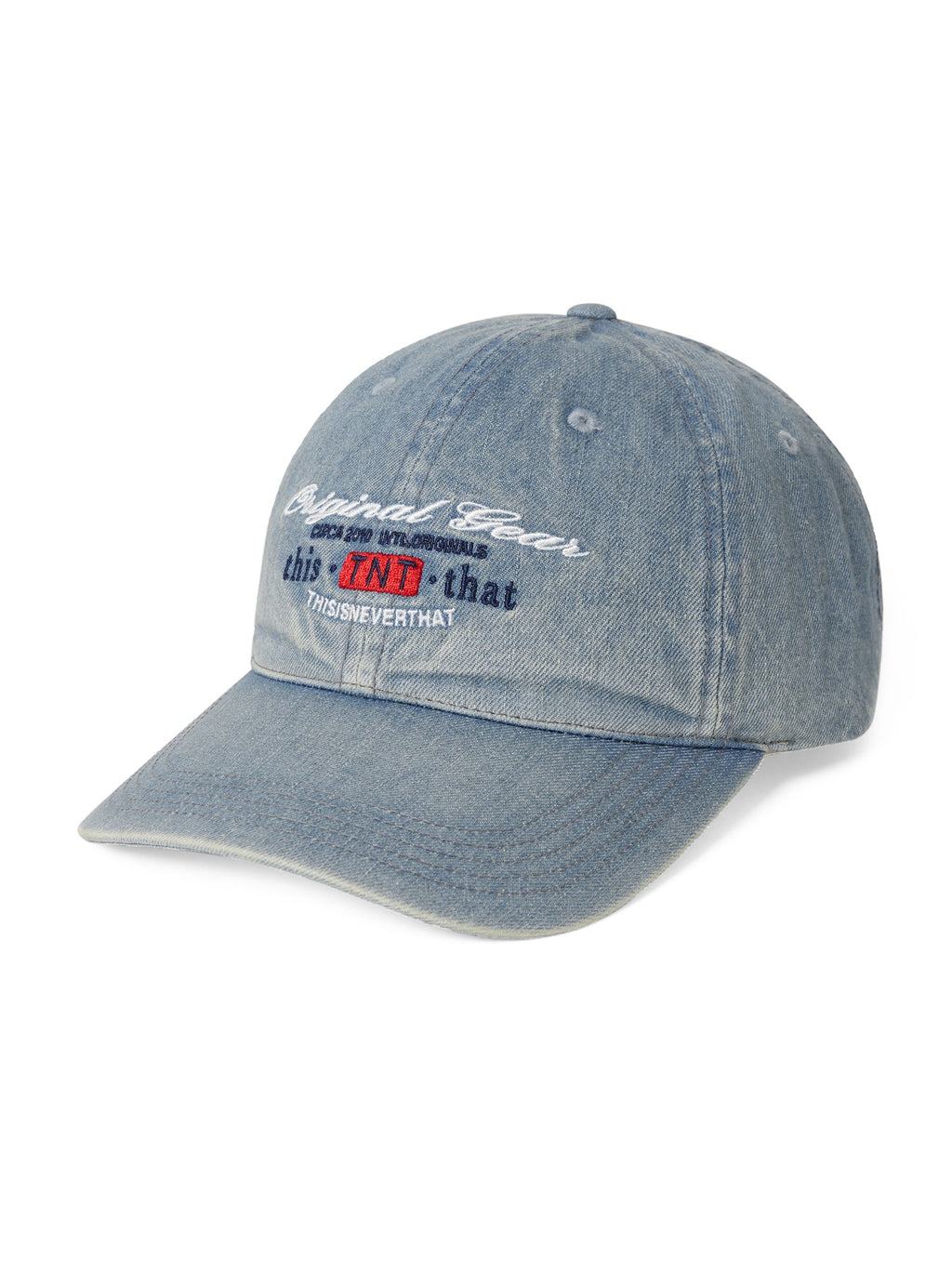 thisisneverthat - Original Gear Denim Cap (Washed Blue) product image 1 | TRAB K-Fashion Australia