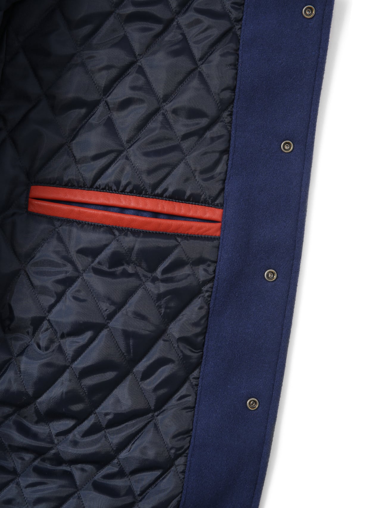 thisisneverthat - Originals Varsity Jacket (Blue) product image 3 | TRAB K-Fashion Australia