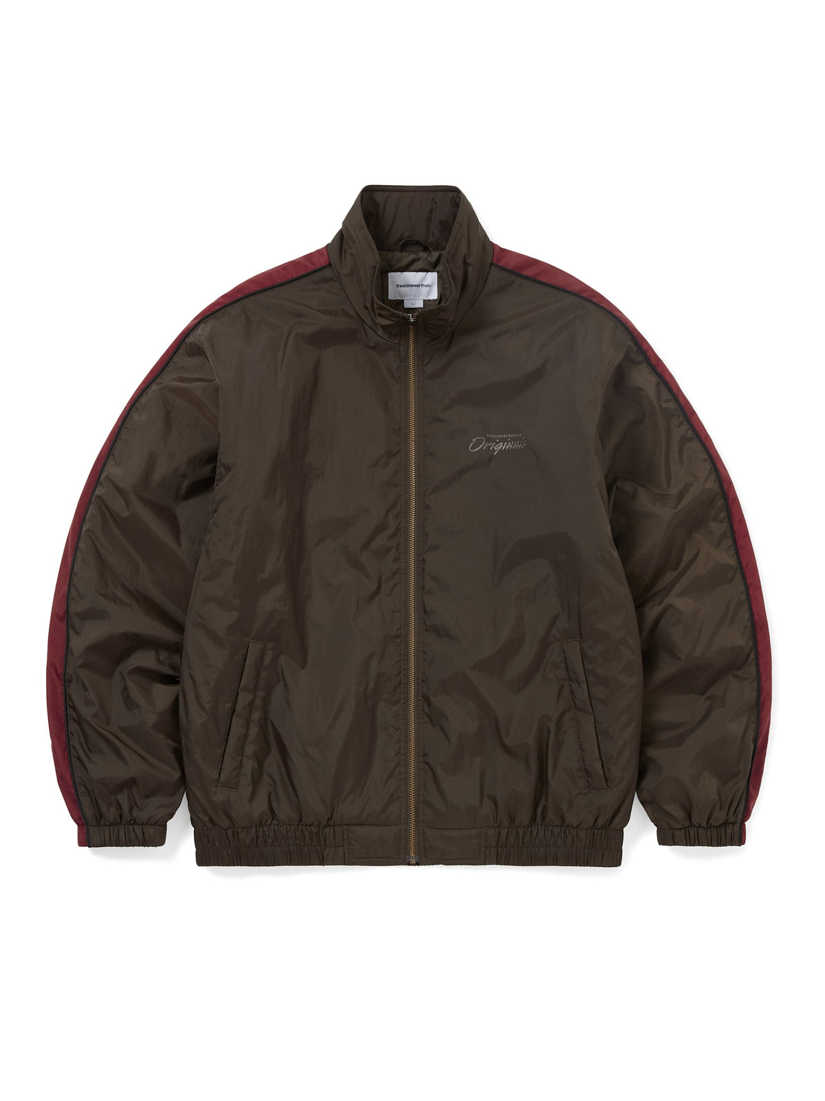 thisisneverthat - Originals Warm Up Jacket (Brown) product image 1 | TRAB K-Fashion Australia
