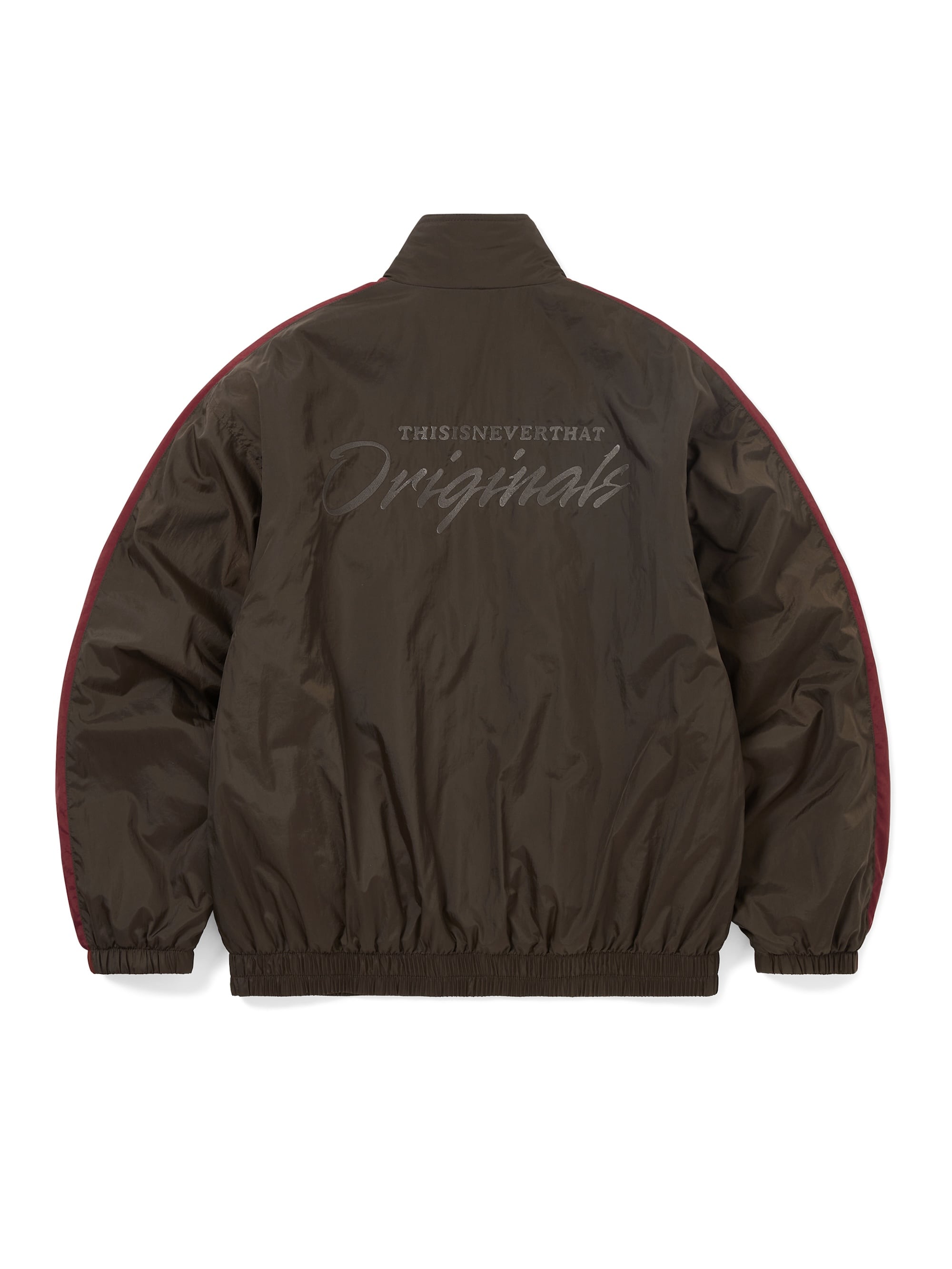 thisisneverthat - Originals Warm Up Jacket (Brown) product image 4 | TRAB K-Fashion Australia