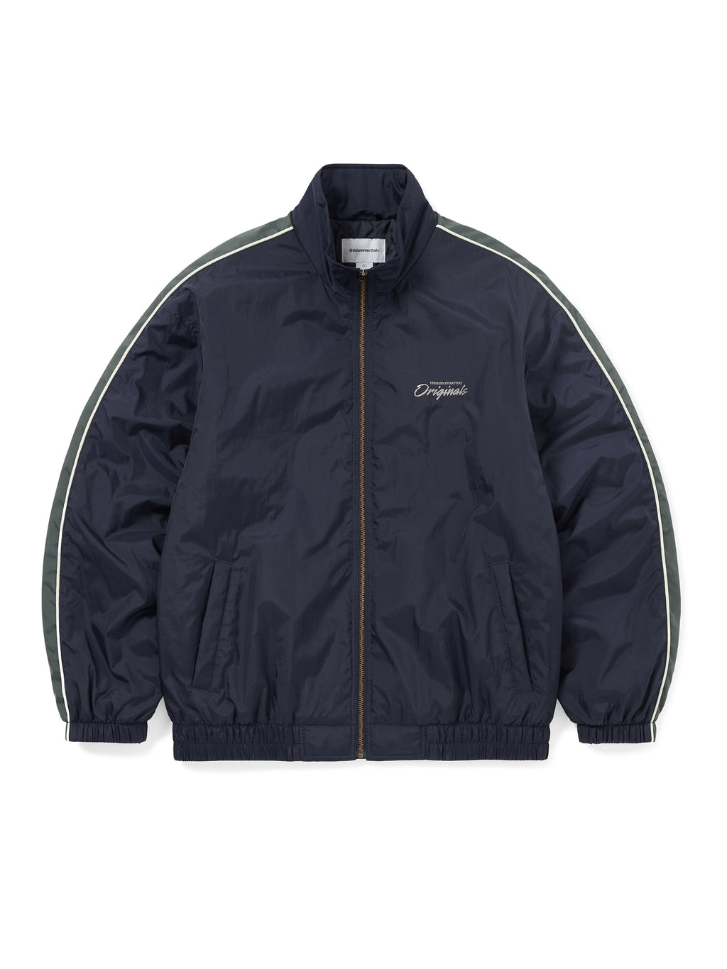 thisisneverthat - Originals Warm Up Jacket (Navy) product image 1 | TRAB K-Fashion Australia