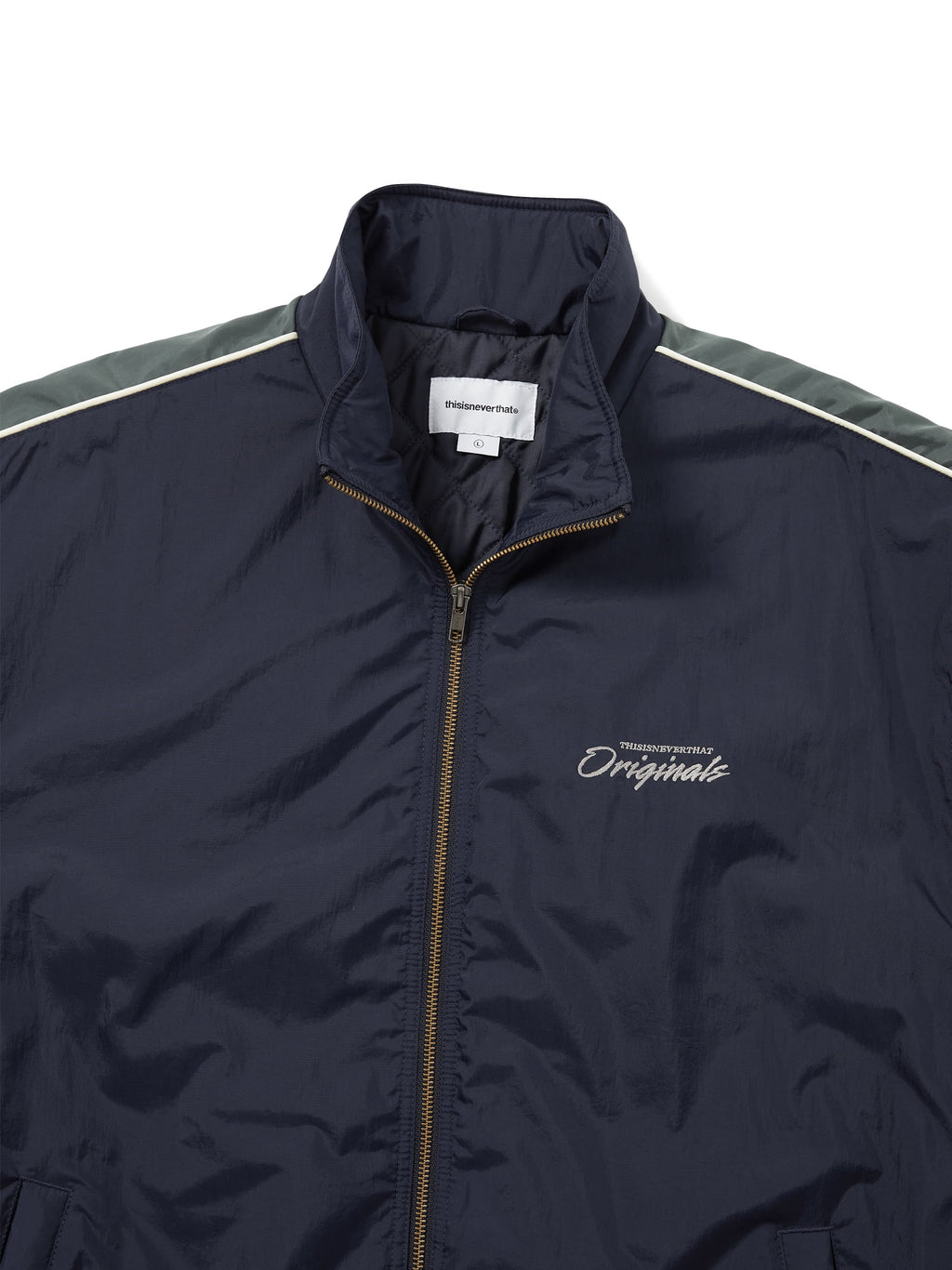 thisisneverthat - Originals Warm Up Jacket (Navy) product image 2 | TRAB K-Fashion Australia