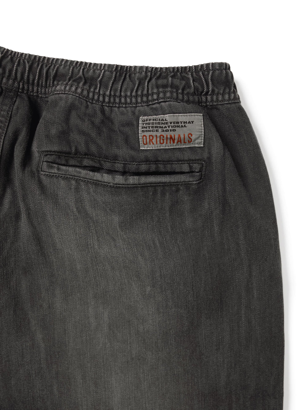thisisneverthat - Originals Overdyed Pant (washedblack) product image 4 | TRAB K-Fashion Australia