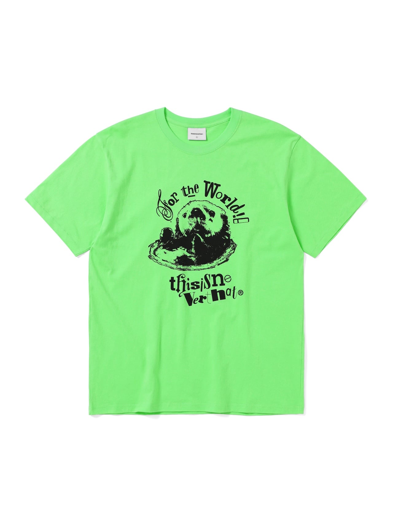 thisisneverthat - Otter Tee Light (Green) product image 1 | TRAB K-Fashion Australia