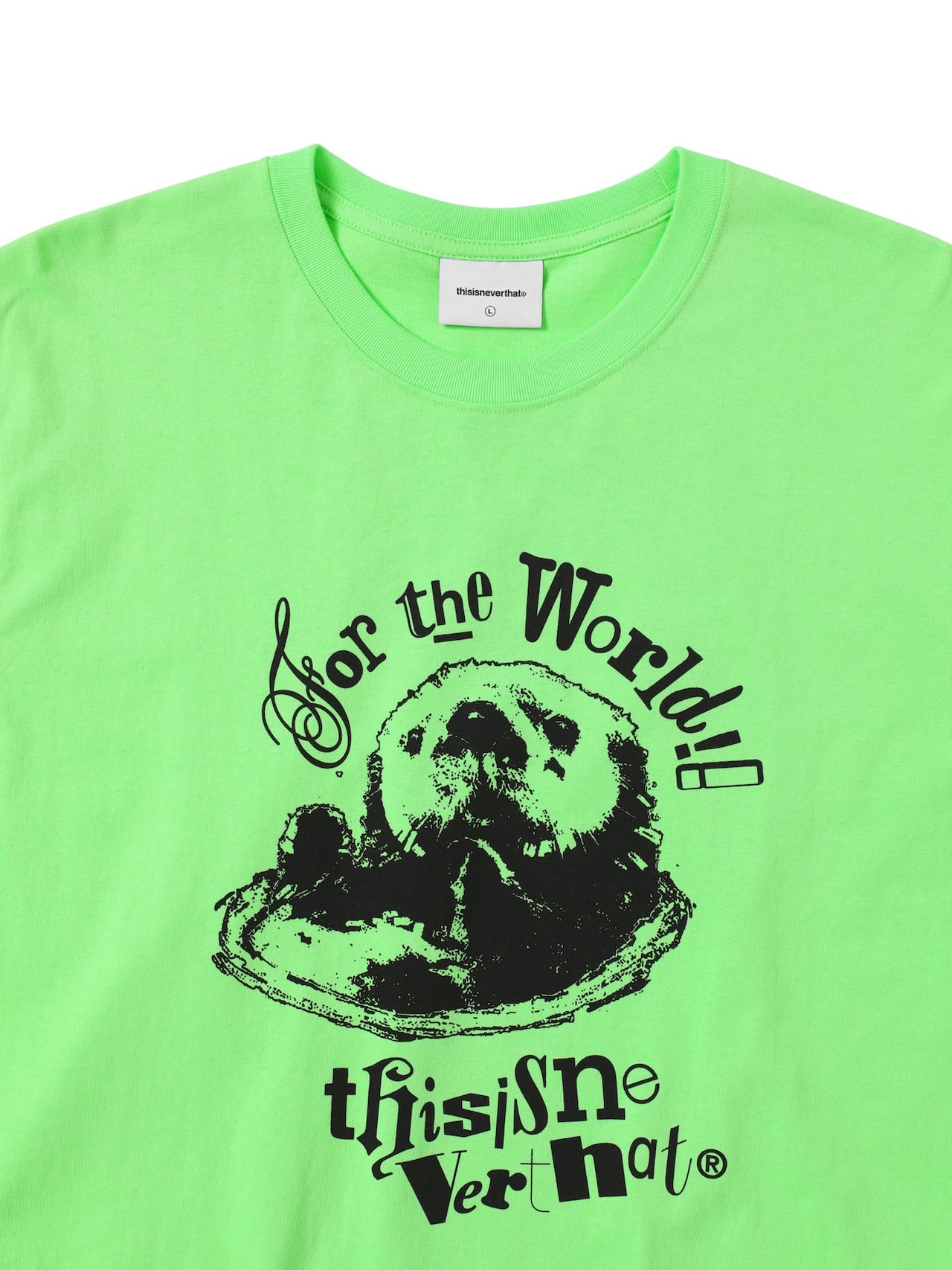 thisisneverthat - Otter Tee Light (Green) product image 2 | TRAB K-Fashion Australia