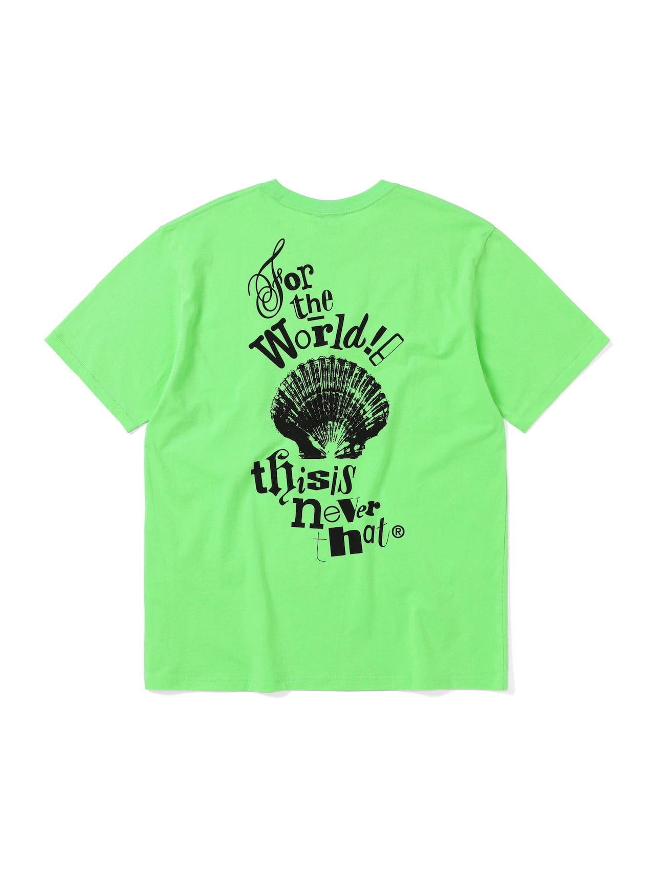 thisisneverthat - Otter Tee Light (Green) product image 3 | TRAB K-Fashion Australia