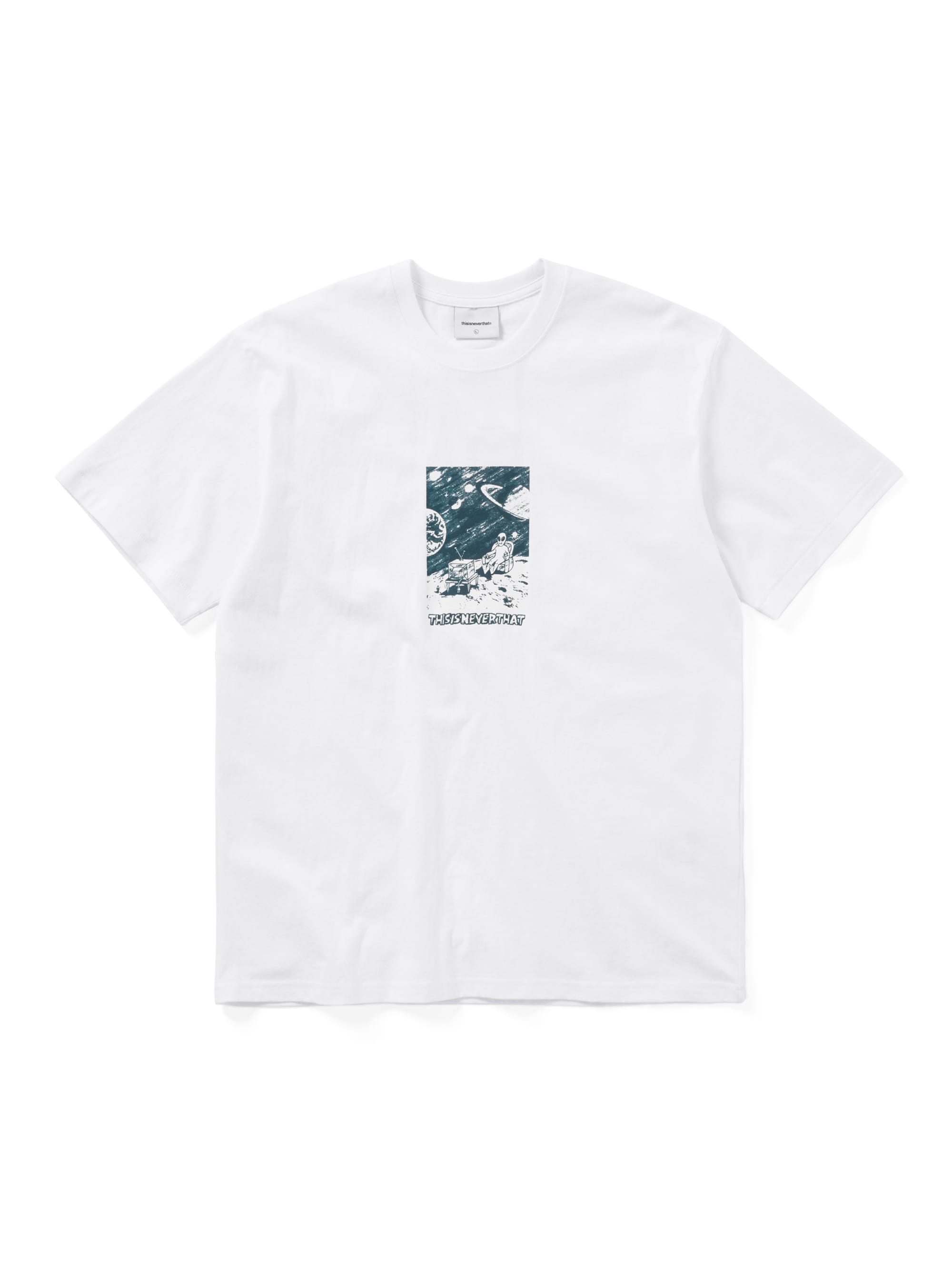 thisisneverthat - Outer Space Tee (White) product image 1 | TRAB K-Fashion Australia