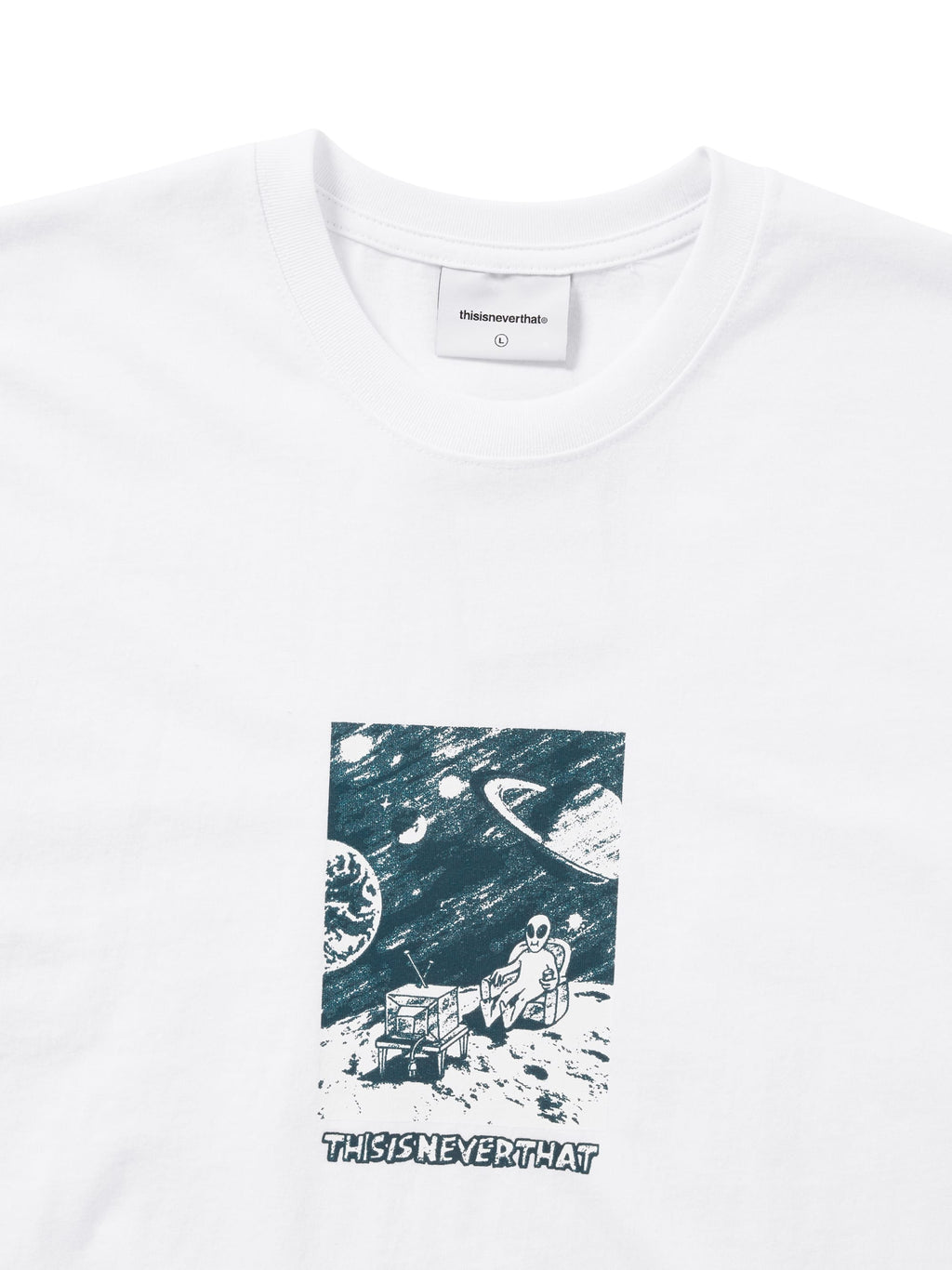 thisisneverthat - Outer Space Tee (White) product image 2 | TRAB K-Fashion Australia