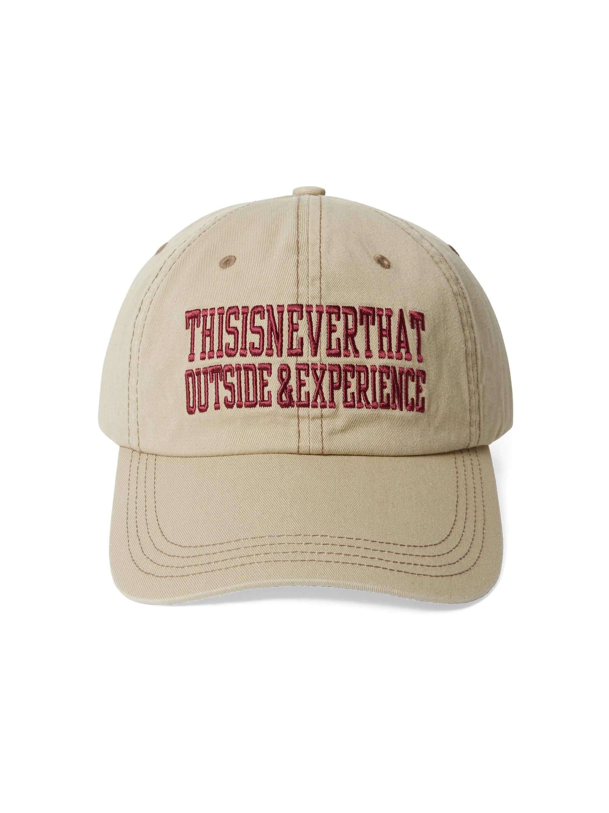 thisisneverthat - Outside Cap (Beige) product image 2 | TRAB K-Fashion Australia