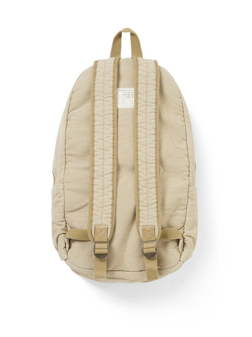 thisisneverthat - Overdyed Canvas Daypack (Beige) product image 6 | TRAB K-Fashion Australia