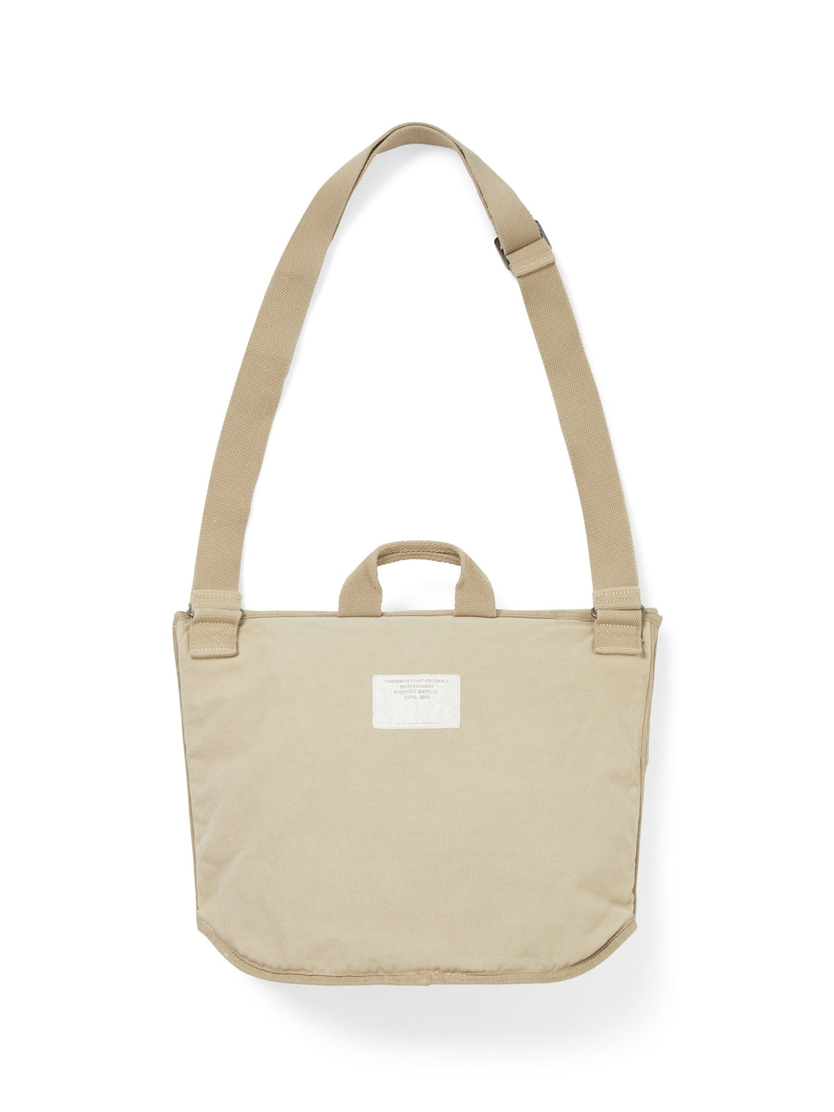 thisisneverthat - Overdyed Canvas Messenger Bag (Beige) product image 7 | TRAB K-Fashion Australia