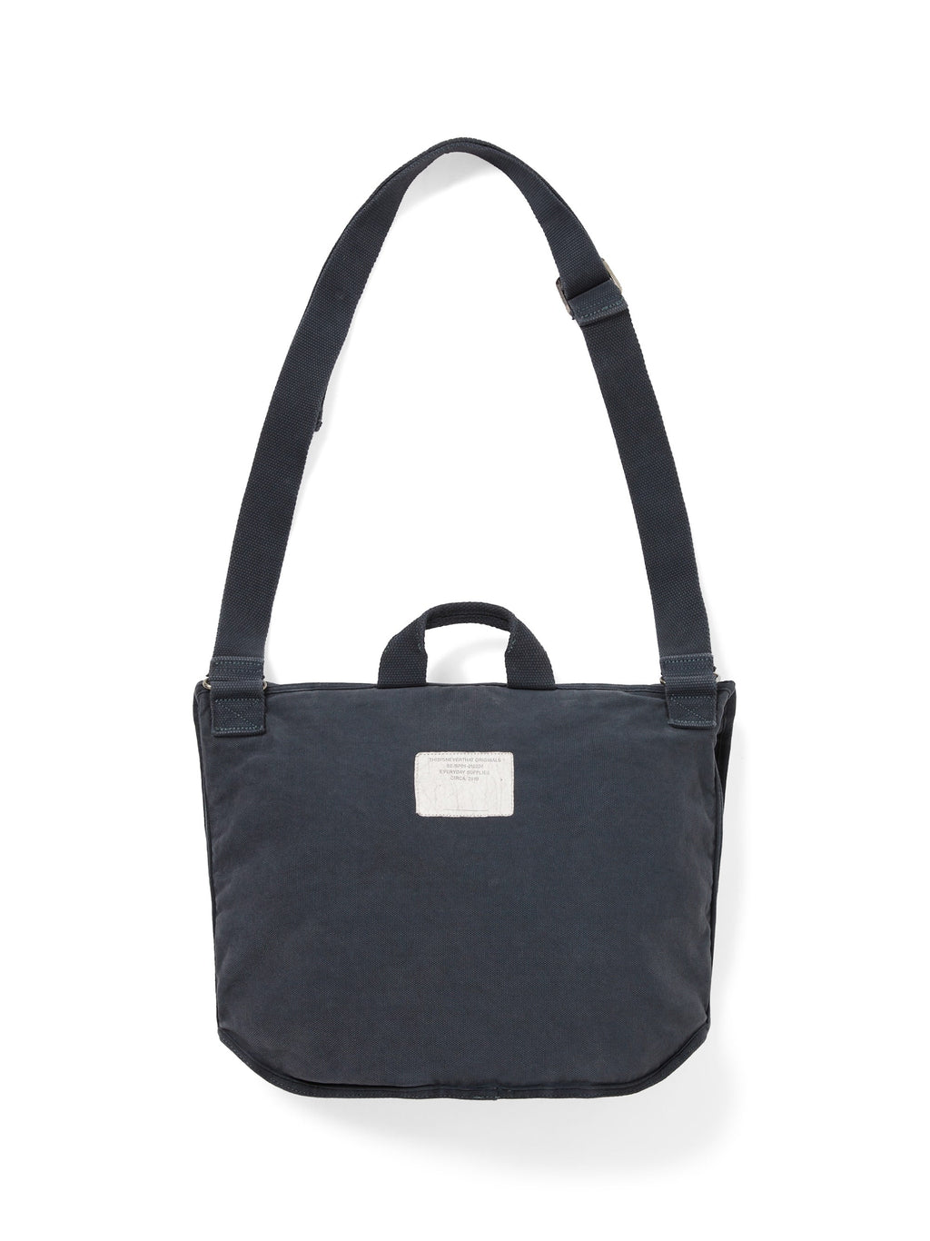 thisisneverthat - Overdyed Canvas Messenger Bag (Charcoal) product image 7 | TRAB K-Fashion Australia