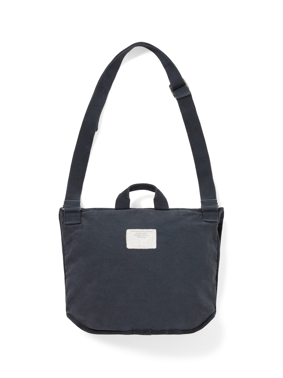 thisisneverthat - Overdyed Canvas Messenger Bag (Charcoal) product image 7 | TRAB K-Fashion Australia